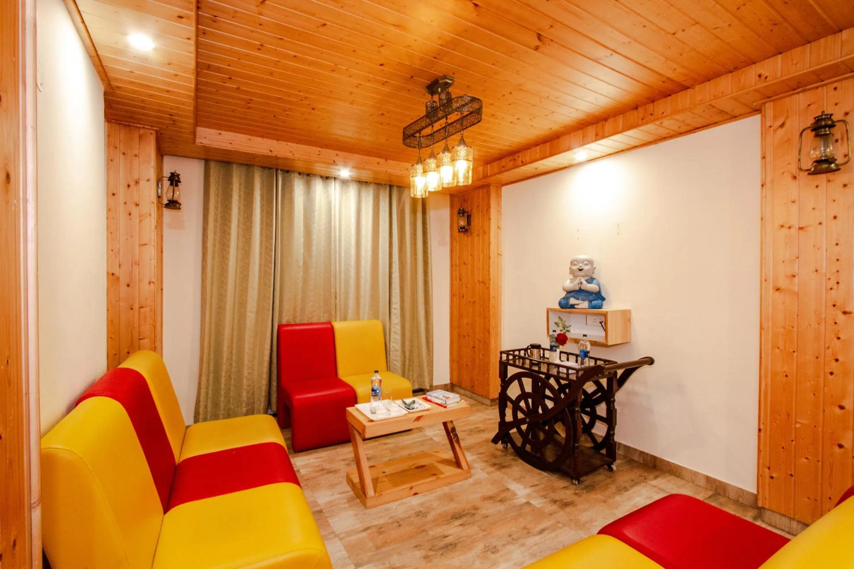 Seating area in Tripli Hotels Stone House Cottage