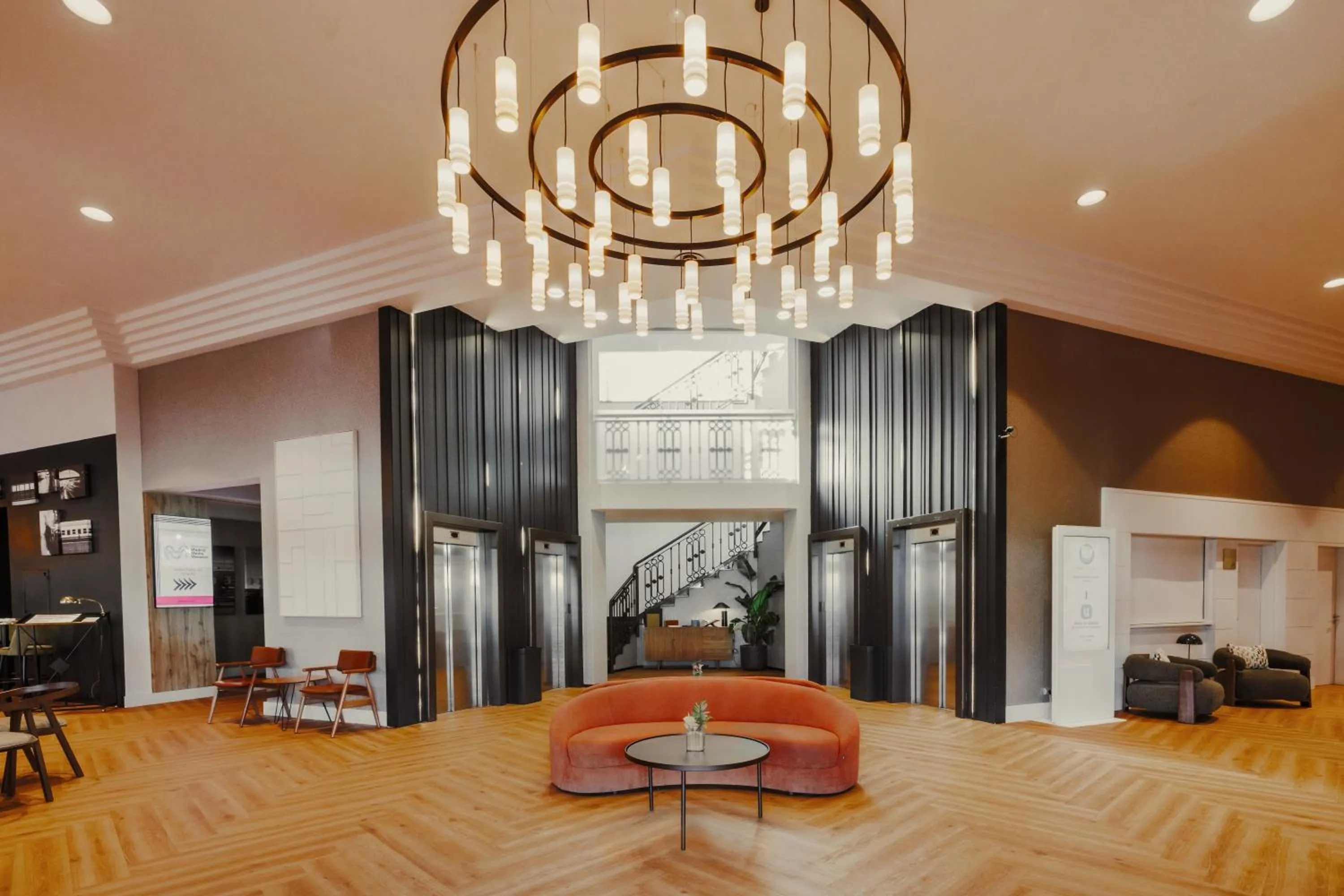 Lobby or reception in Rafaelhoteles Atocha