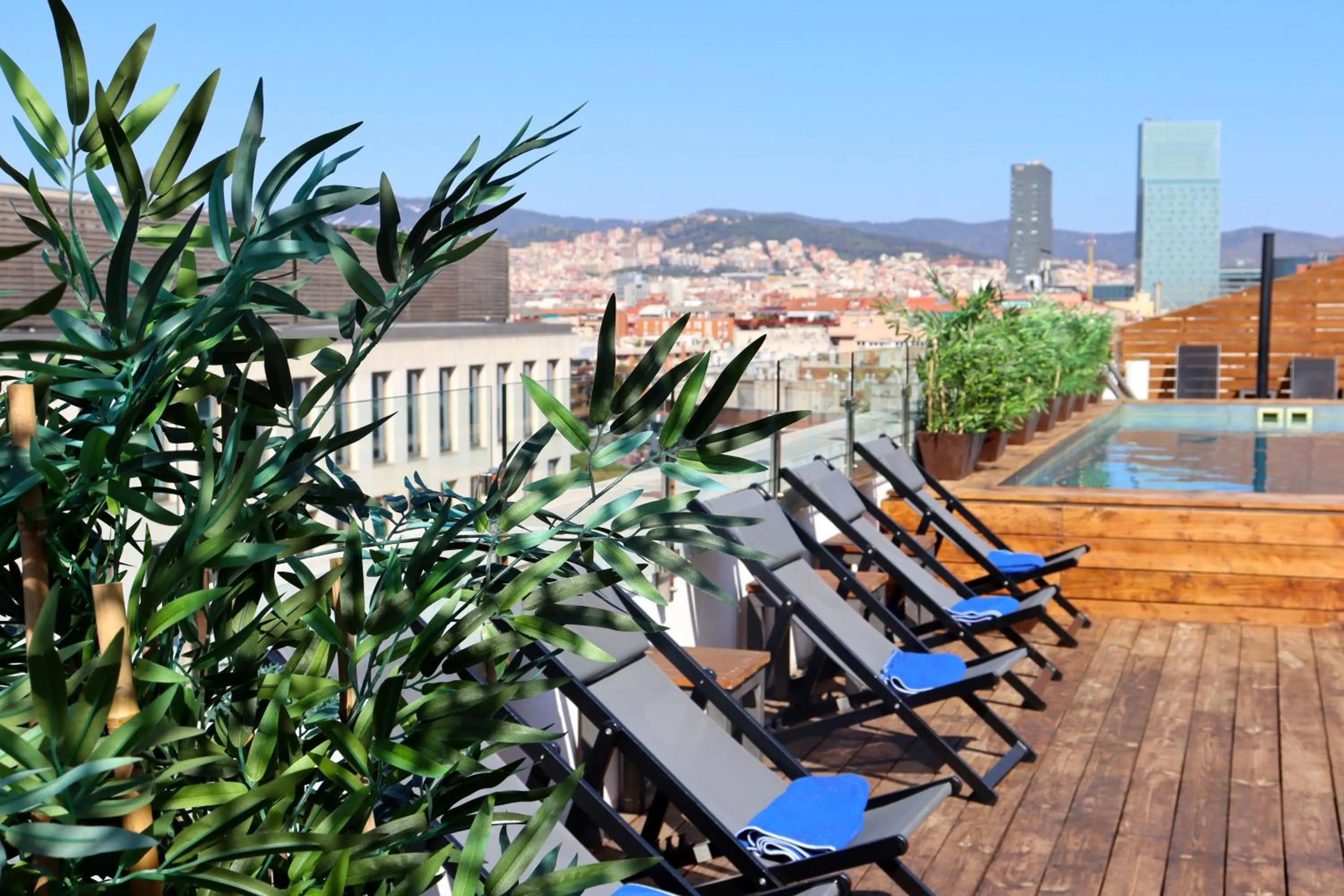 Balcony/Terrace in Eurohotel Diagonal Port