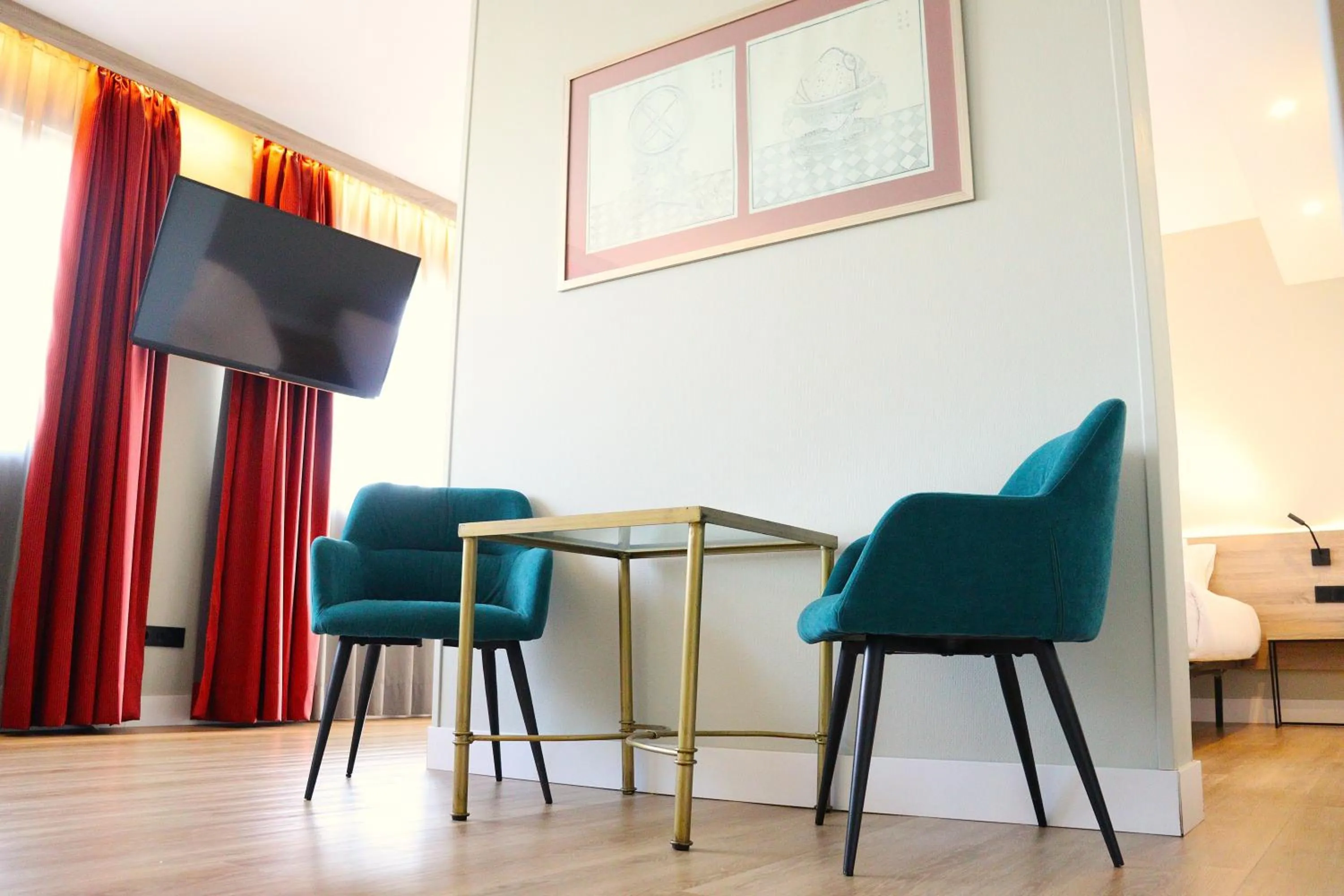 Living room in Eurohotel Diagonal Port