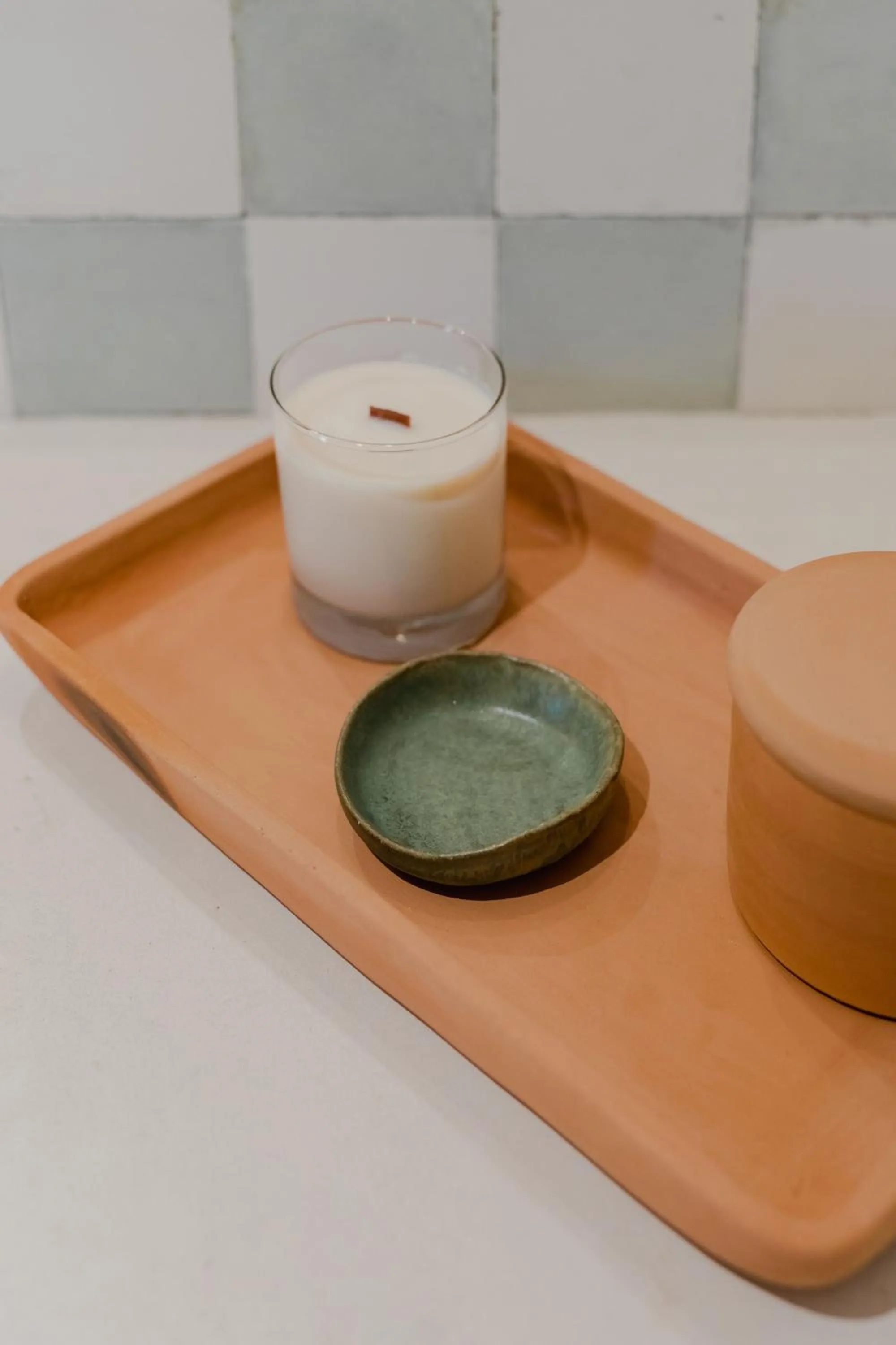 Decorative detail in Sendero Hotel