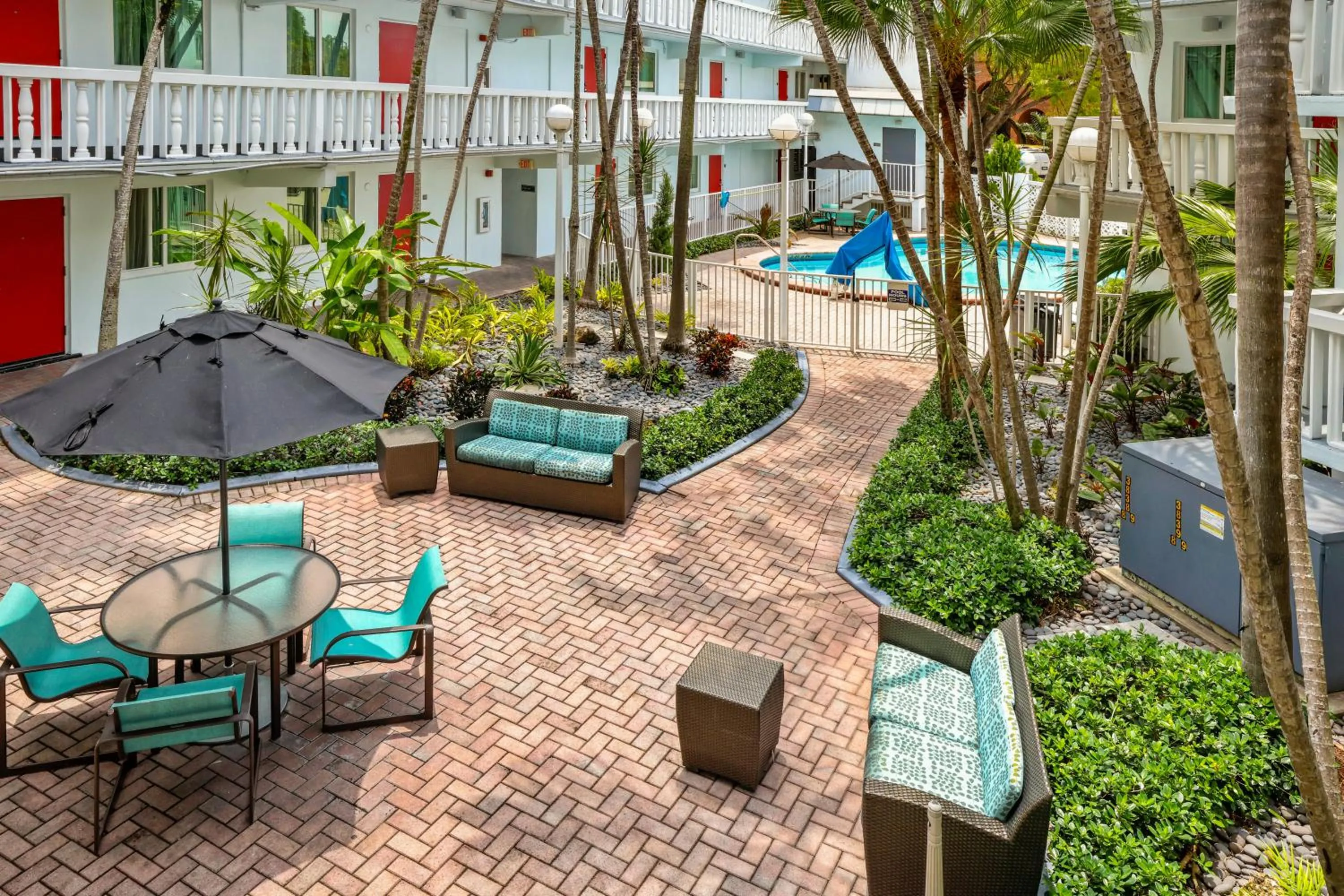 Seating area in The Malone