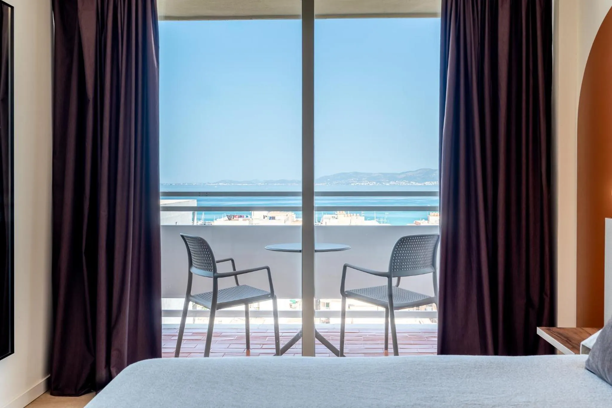 View (from property/room), Bed in tent Arenal