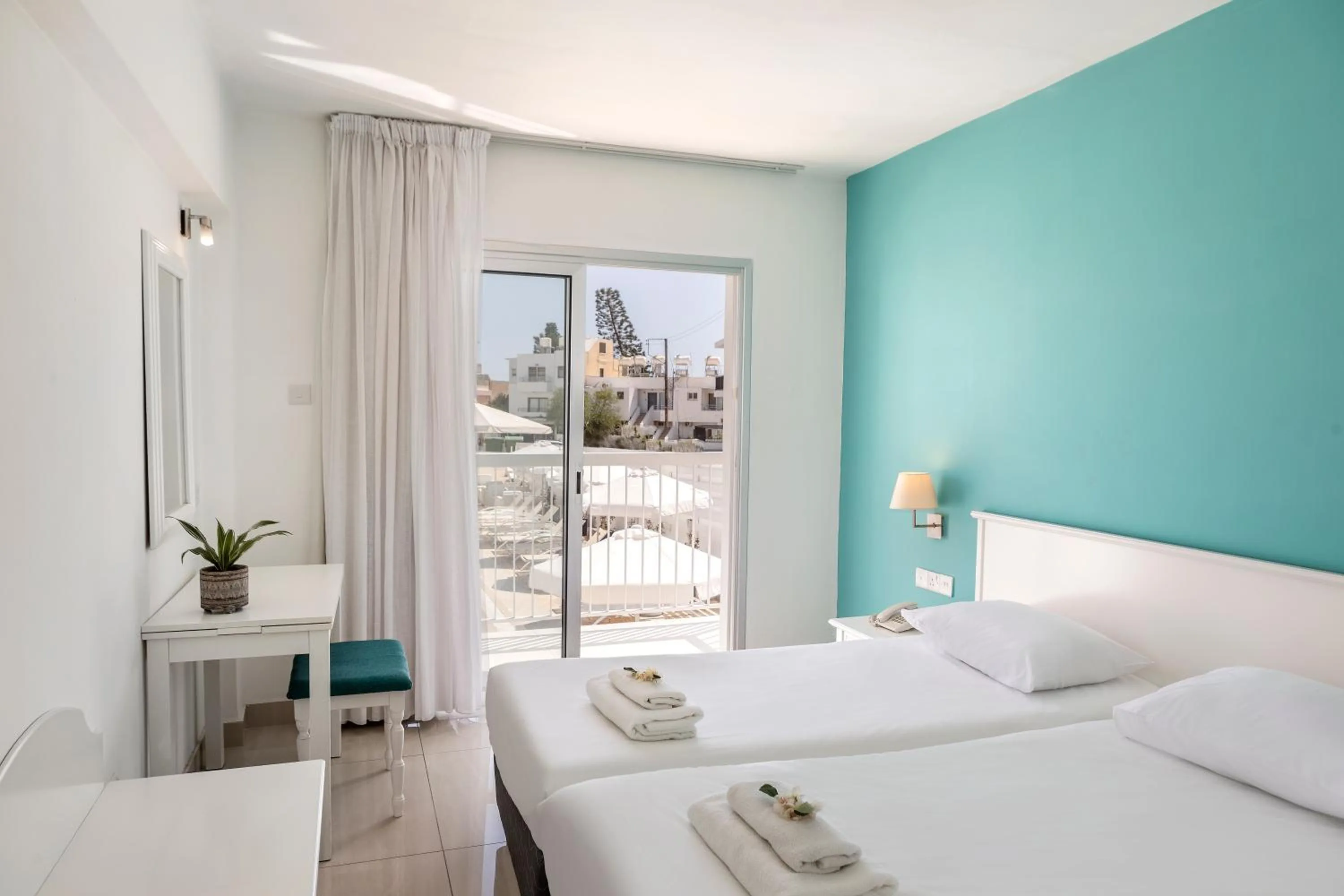 View (from property/room), Bed in Mia Hotel Apartment