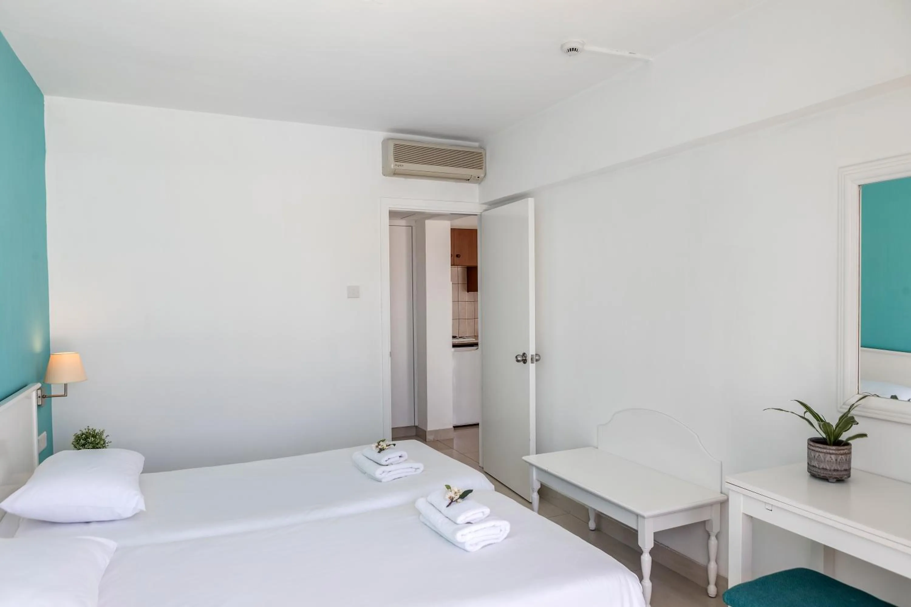 Bedroom, Bed in Mia Hotel Apartment