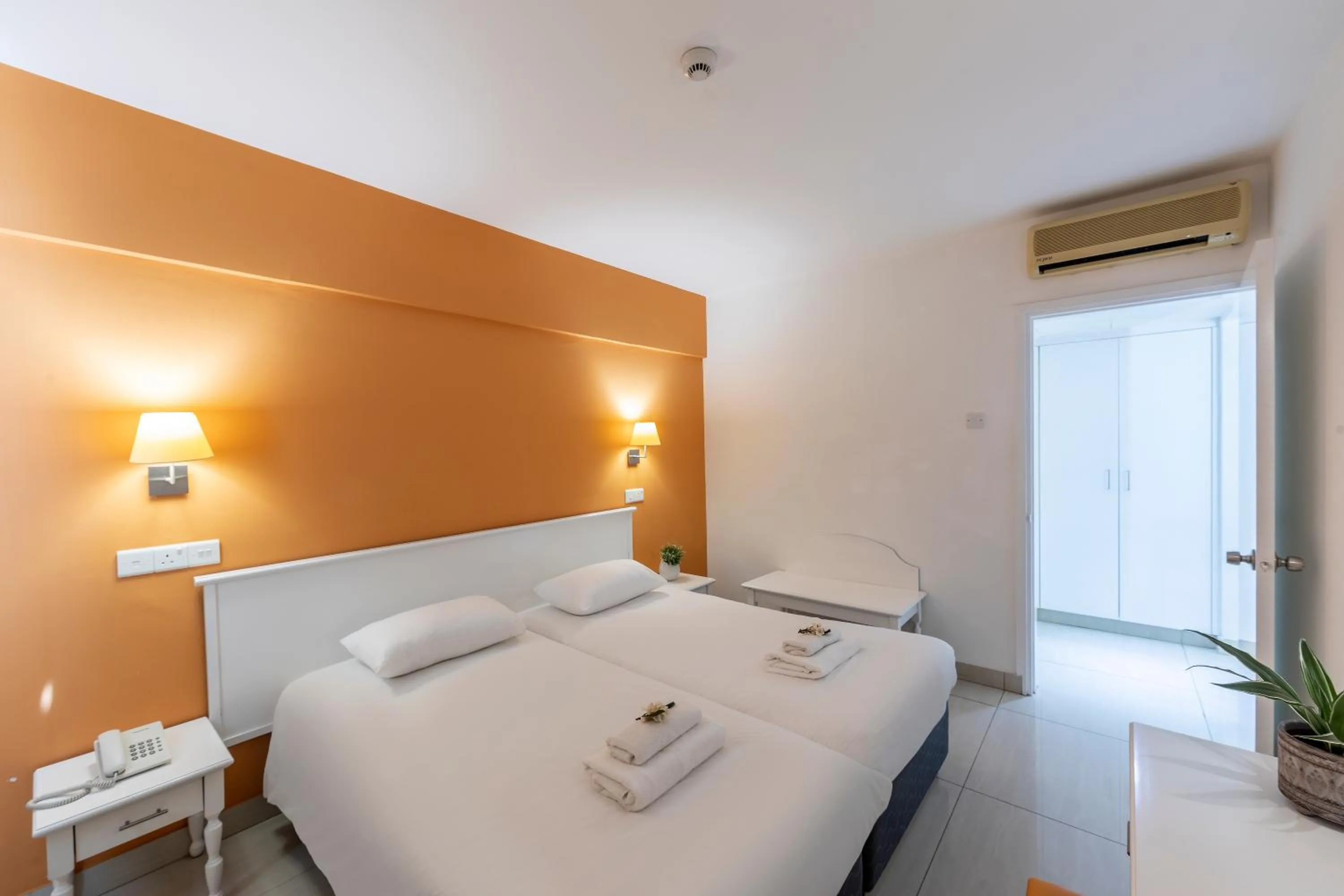 Bedroom, Bed in Mia Hotel Apartment