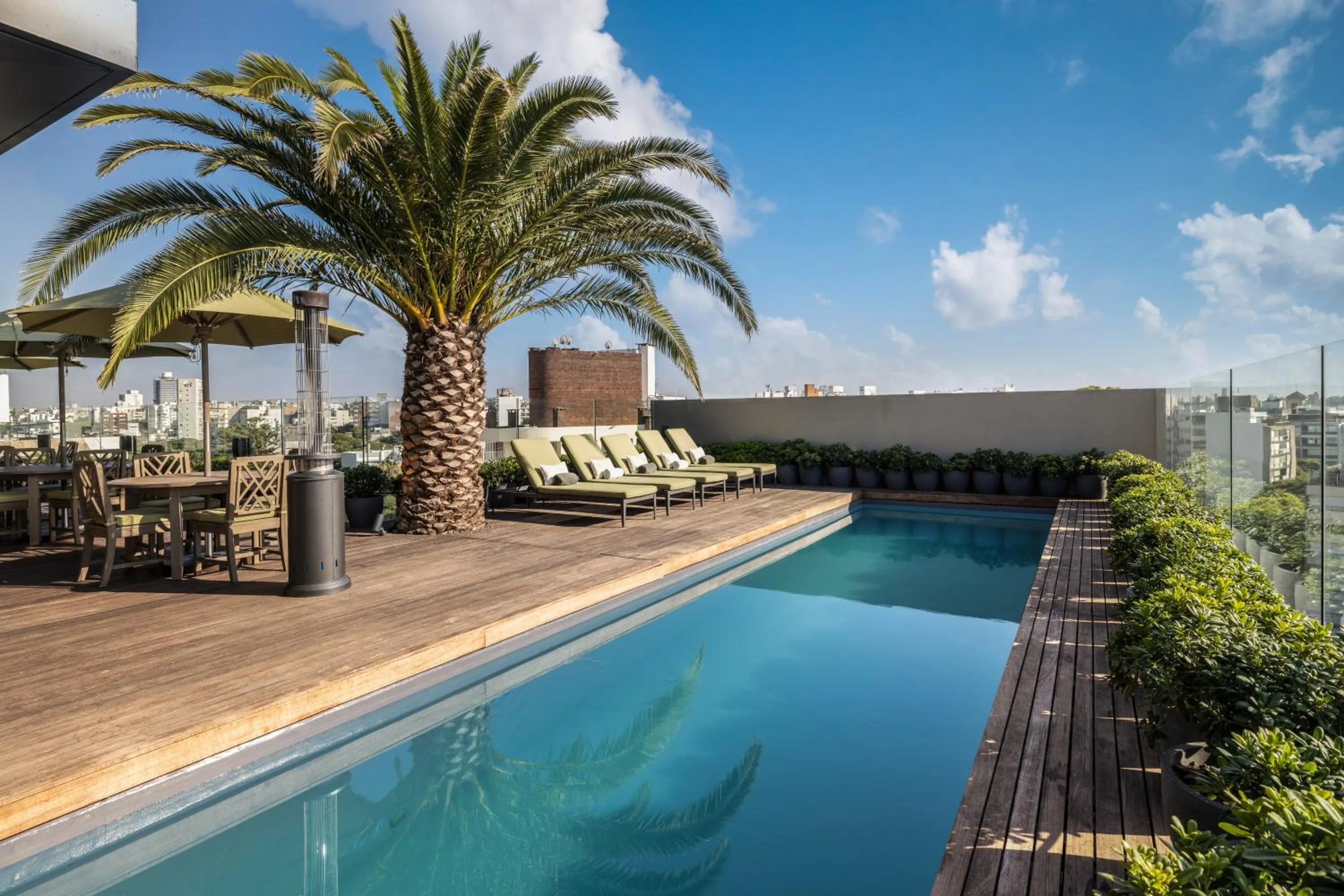 Solarium in Hotel Montevideo - Leading Hotels of the World