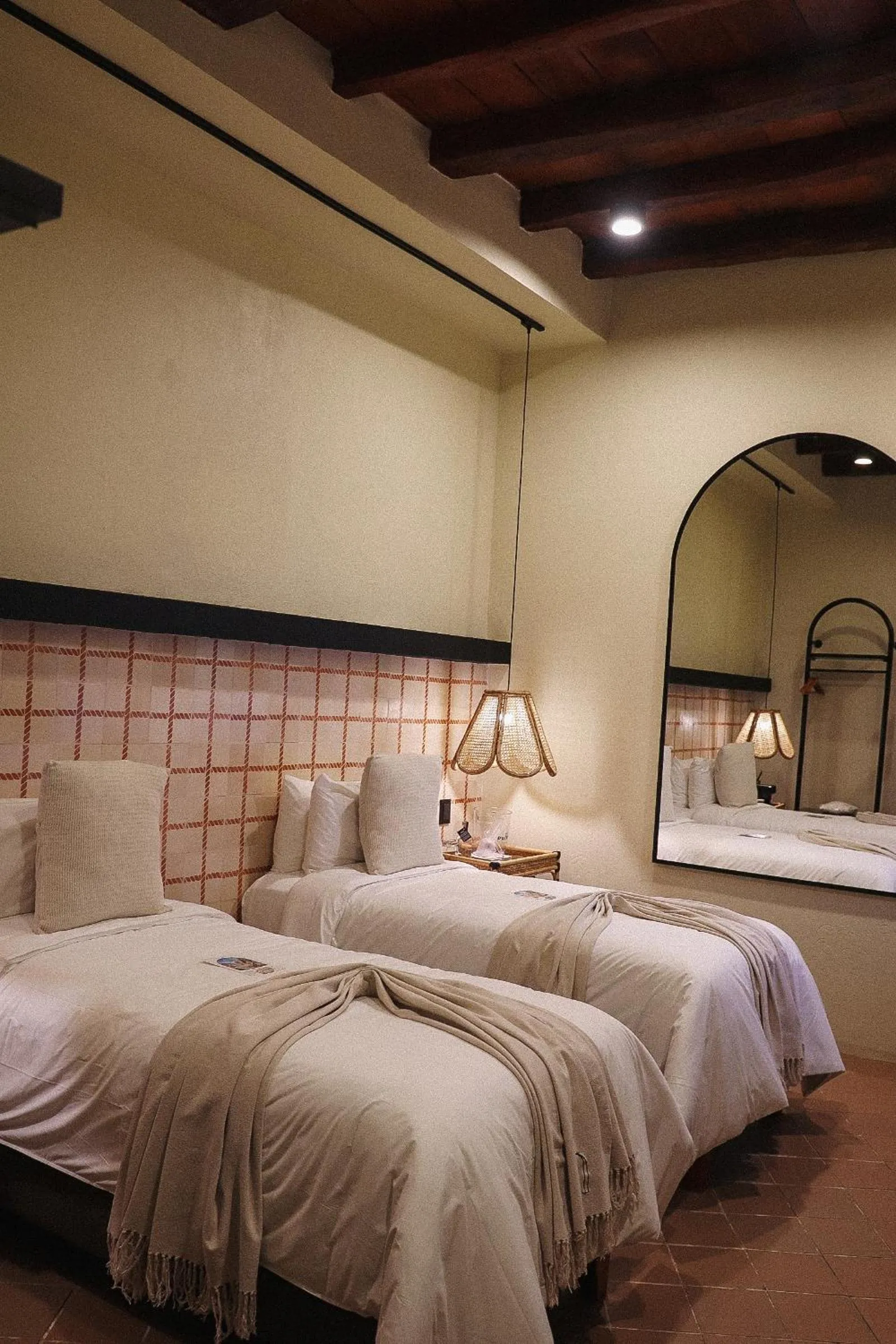 Bed in Privado Designer Boutique Hotel