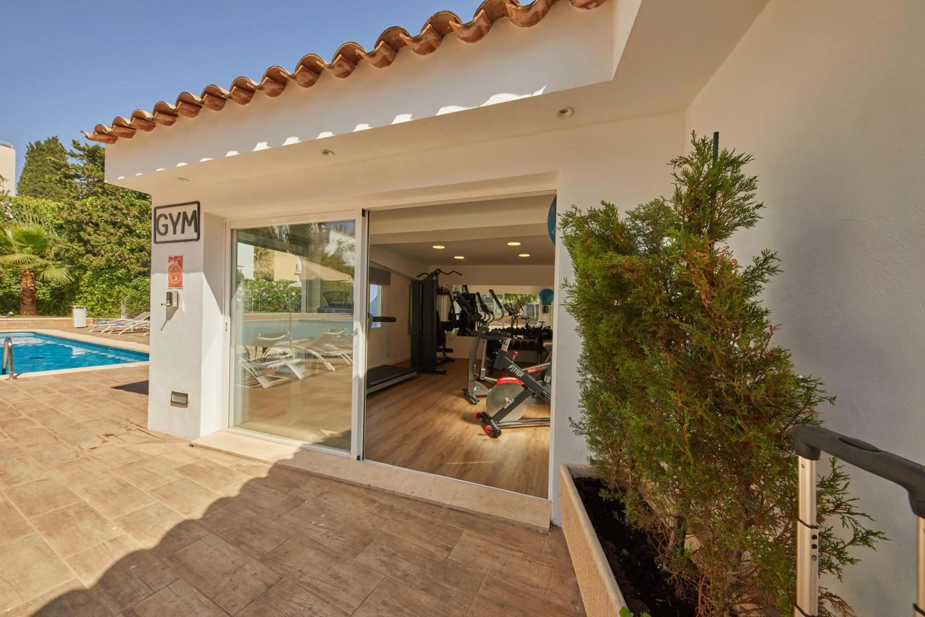 Lobby or reception in Hotel Joan Miró Museum