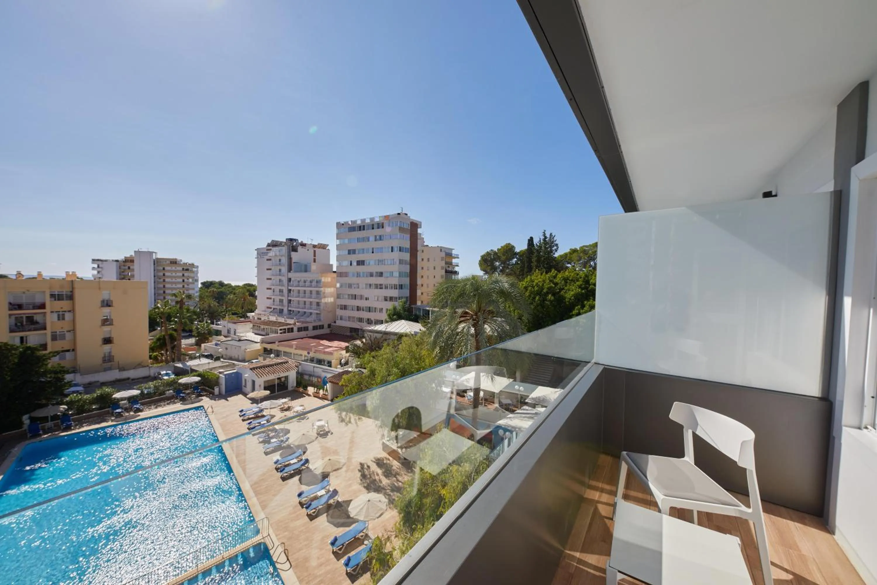 Balcony/Terrace in Hotel Joan Miró Museum