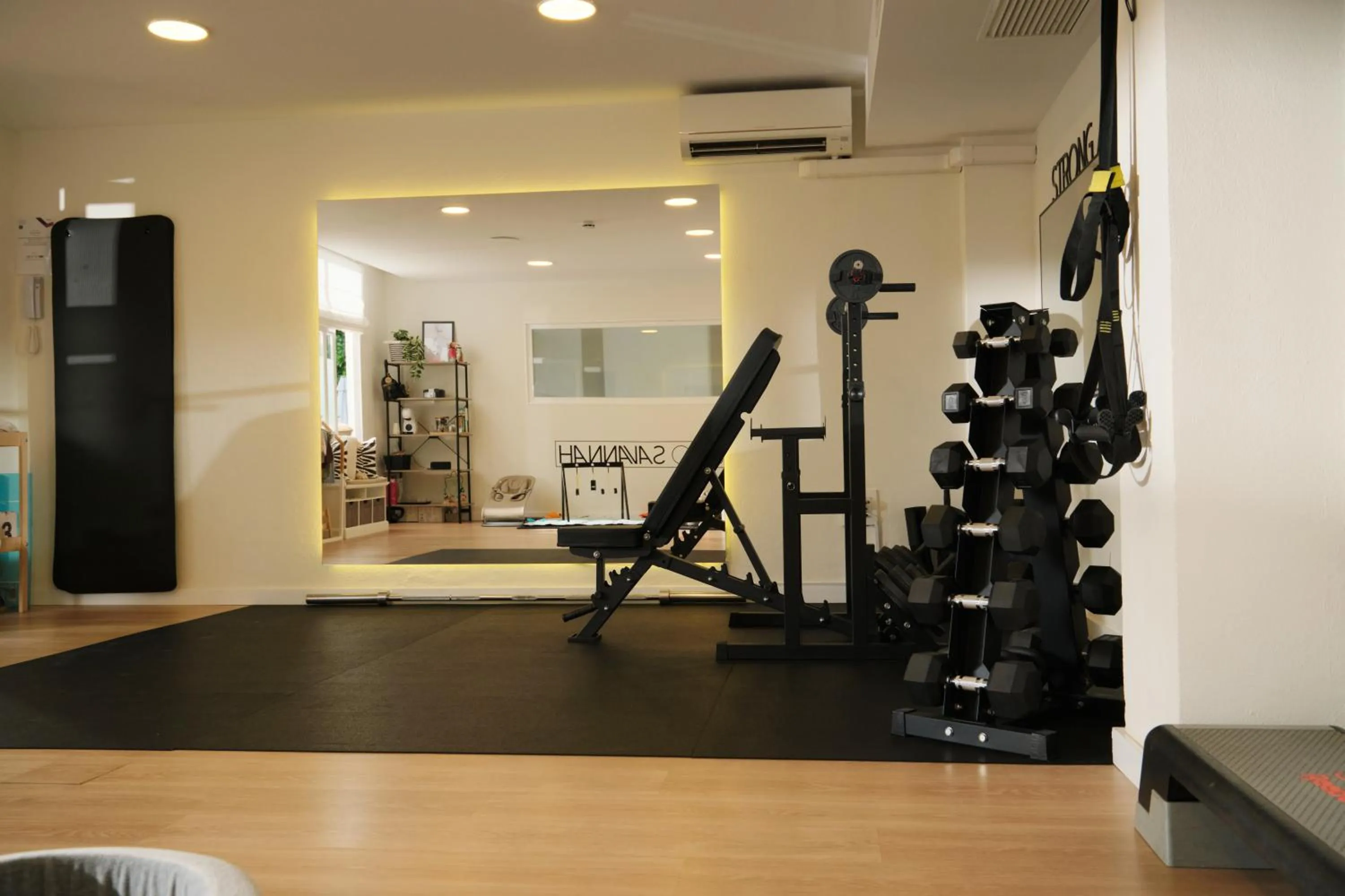 Fitness centre/facilities in Hotel Joan Miró Museum