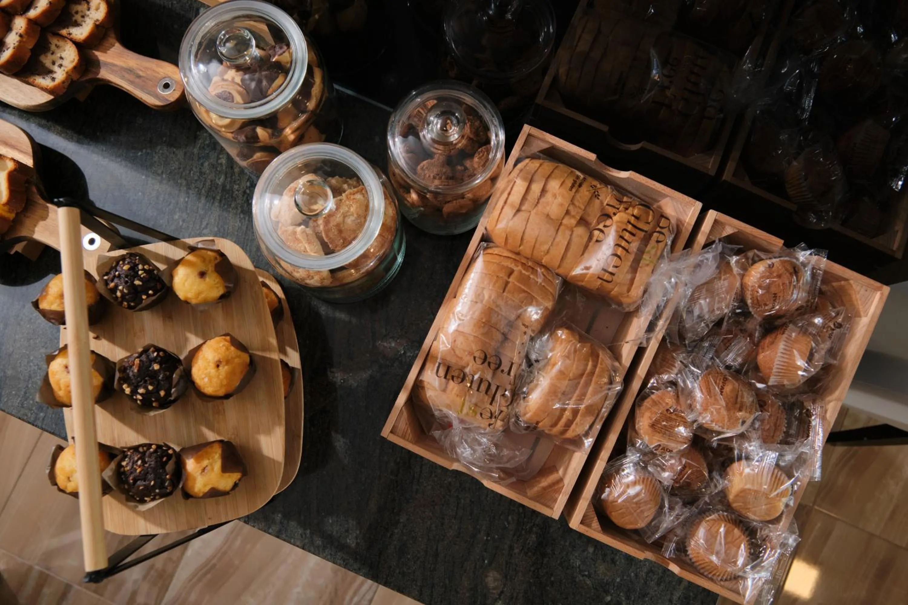 Breakfast in Hotel Joan Miró Museum