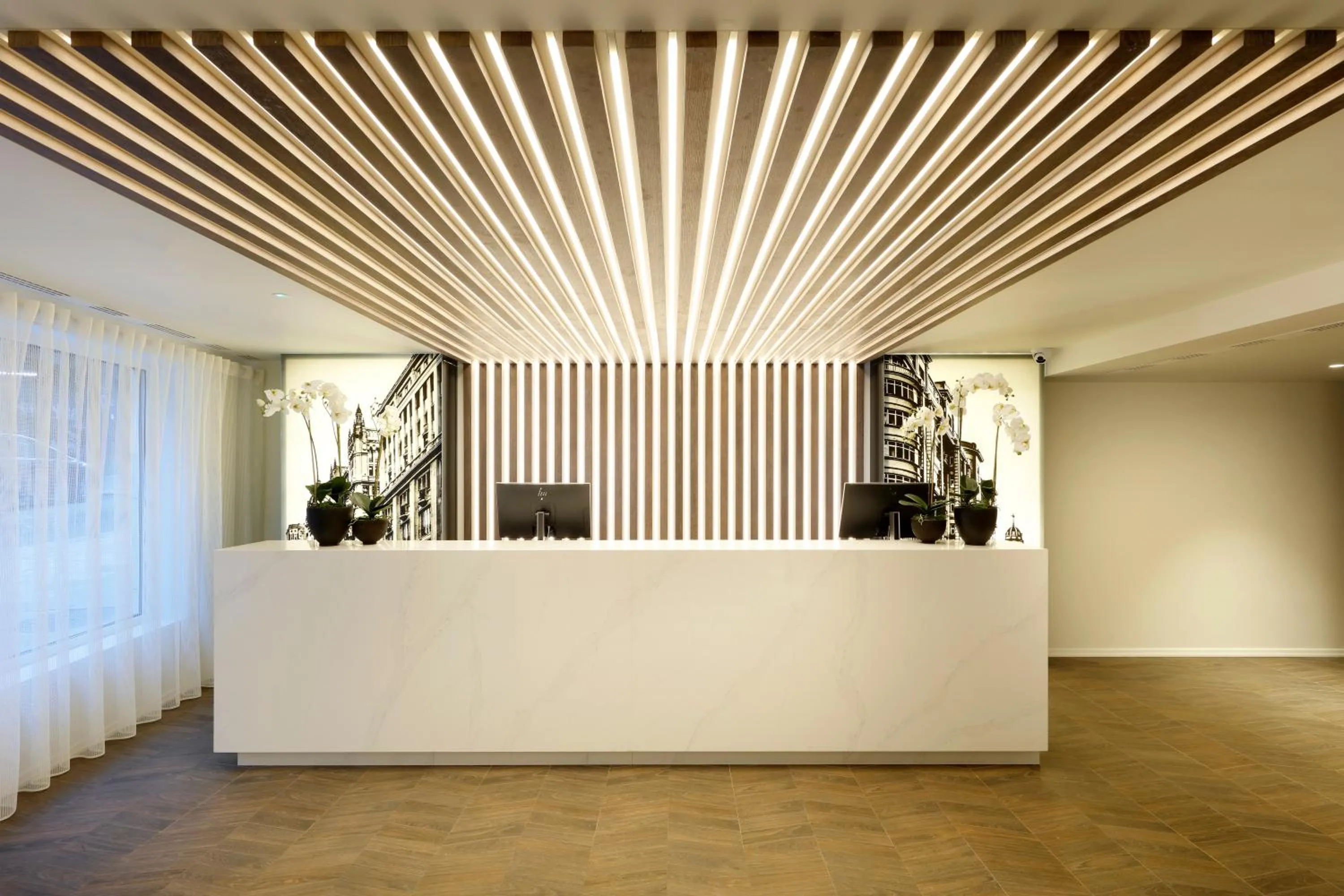 Lobby or reception in Eurostars Madrid Gran Vía