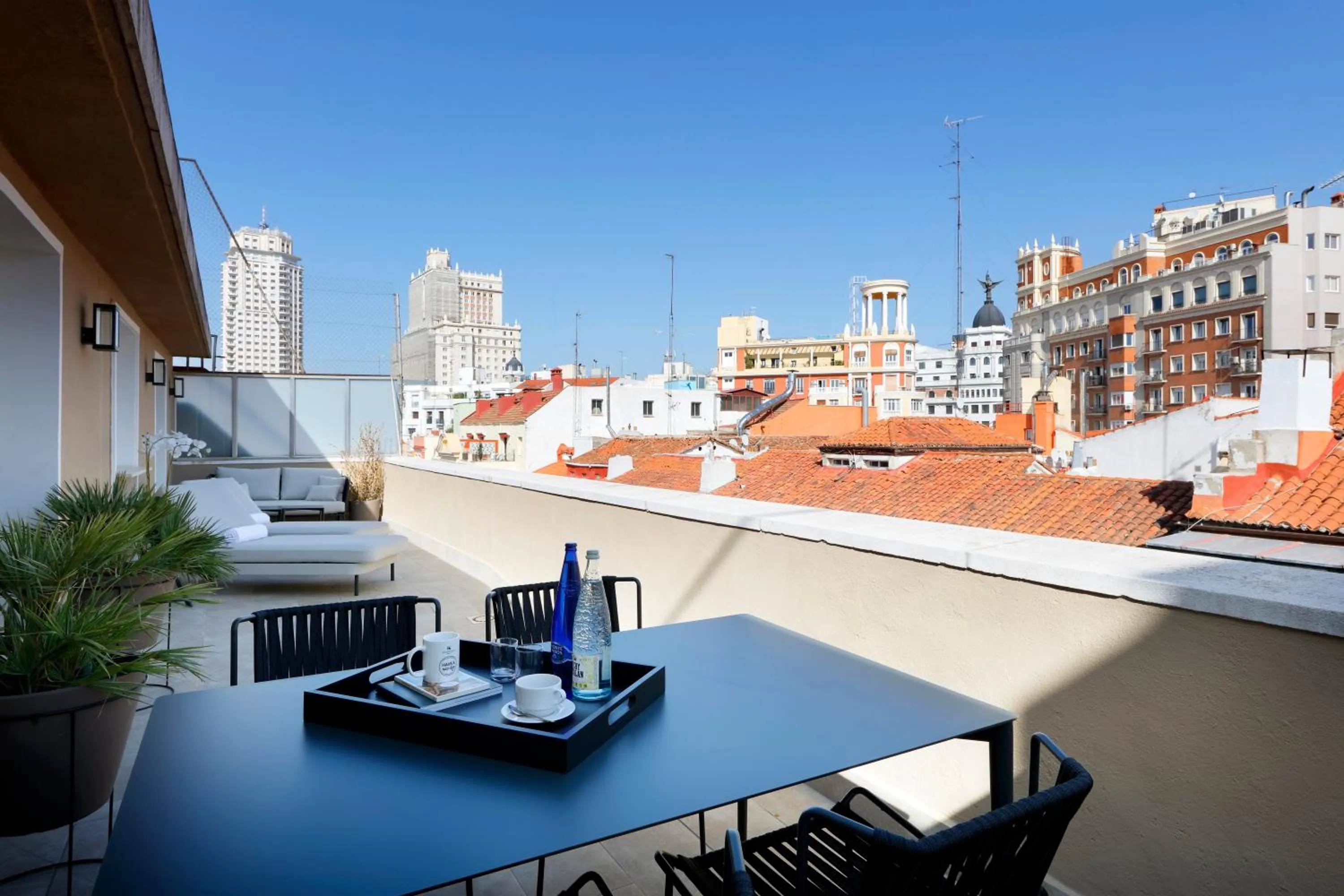 Balcony/Terrace in Eurostars Madrid Gran Vía