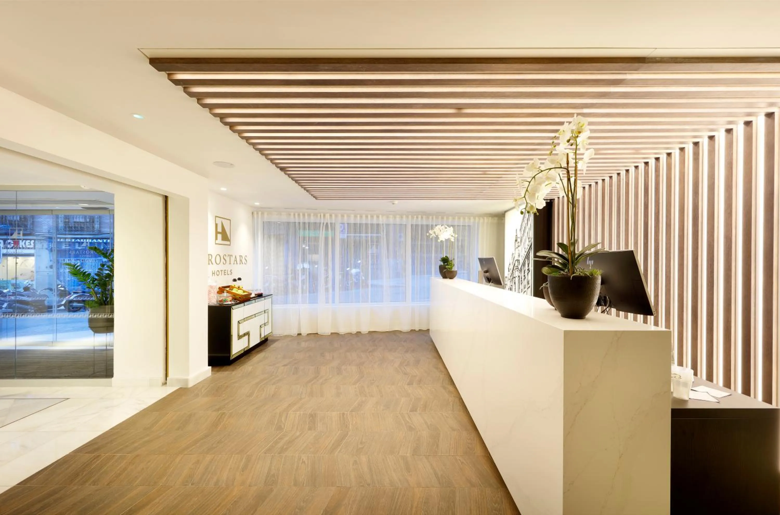 Lobby or reception in Eurostars Madrid Gran Vía