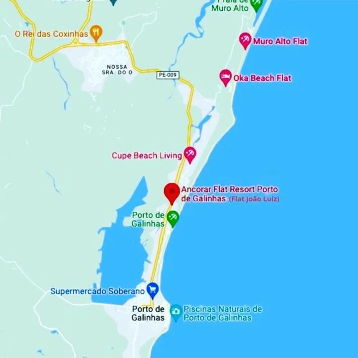 Ancorar flat resort- porto de galinhas