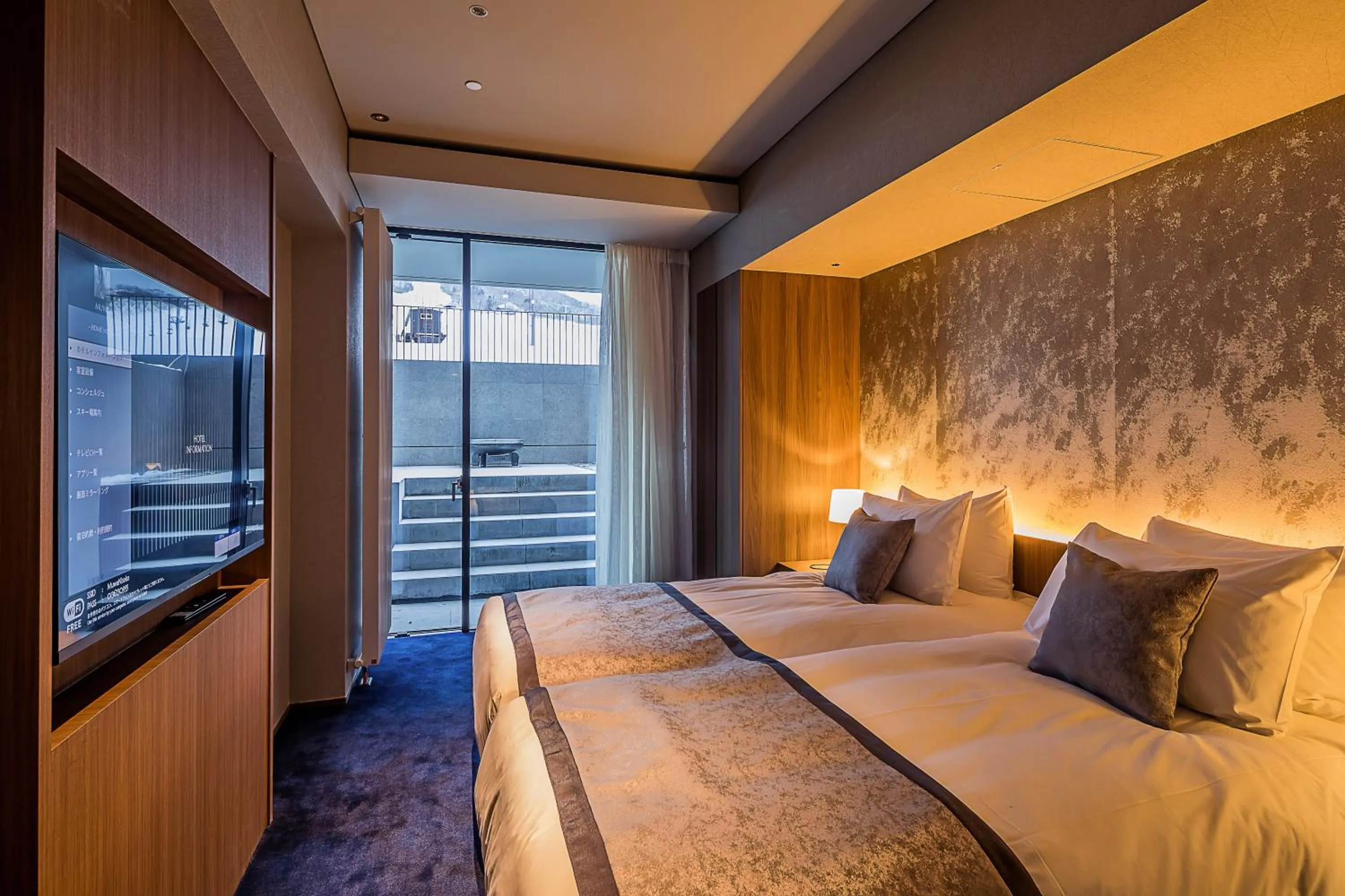 Bedroom, Bed in MUWA NISEKO