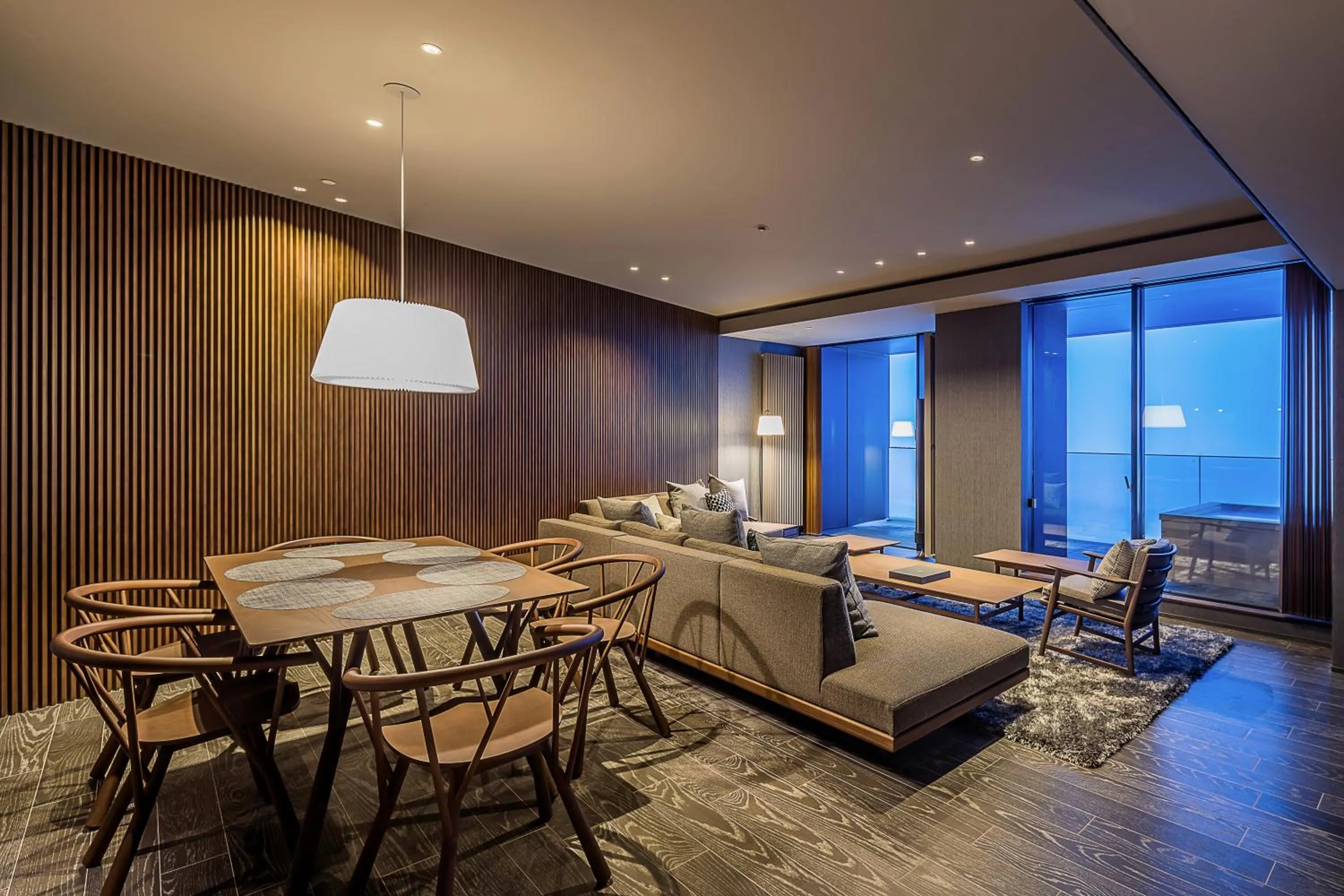 Living room in MUWA NISEKO