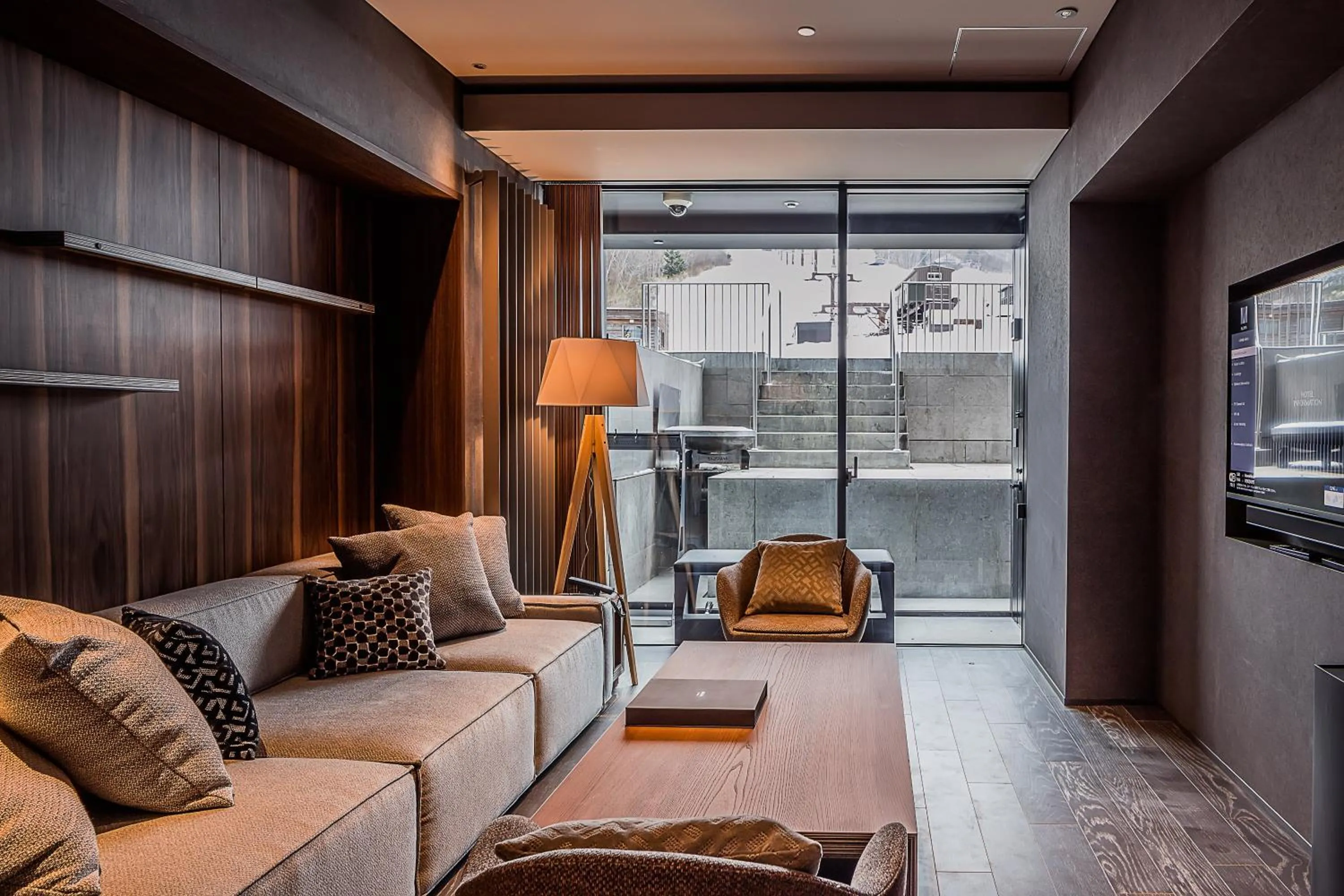 Living room in MUWA NISEKO