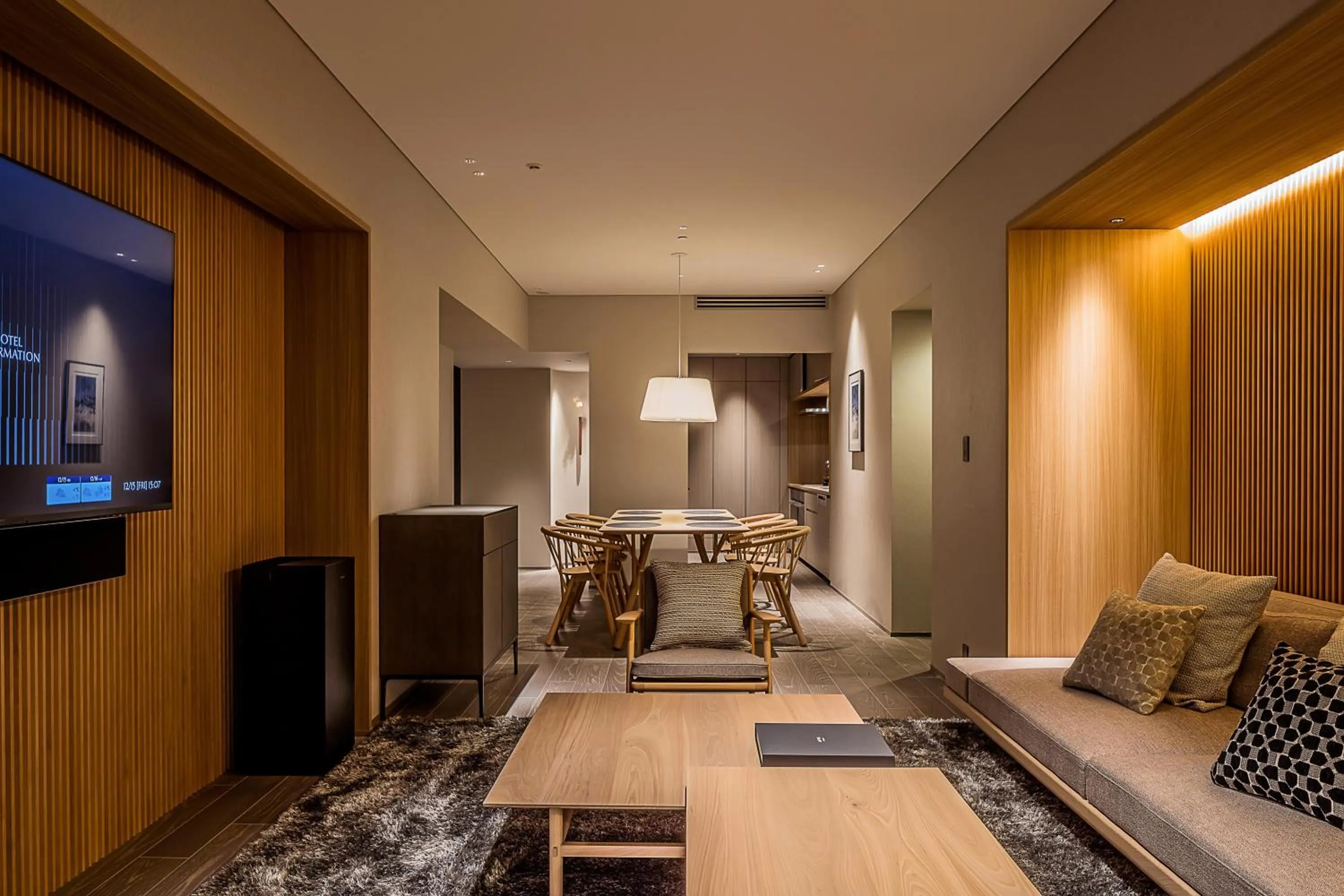 Living room in MUWA NISEKO