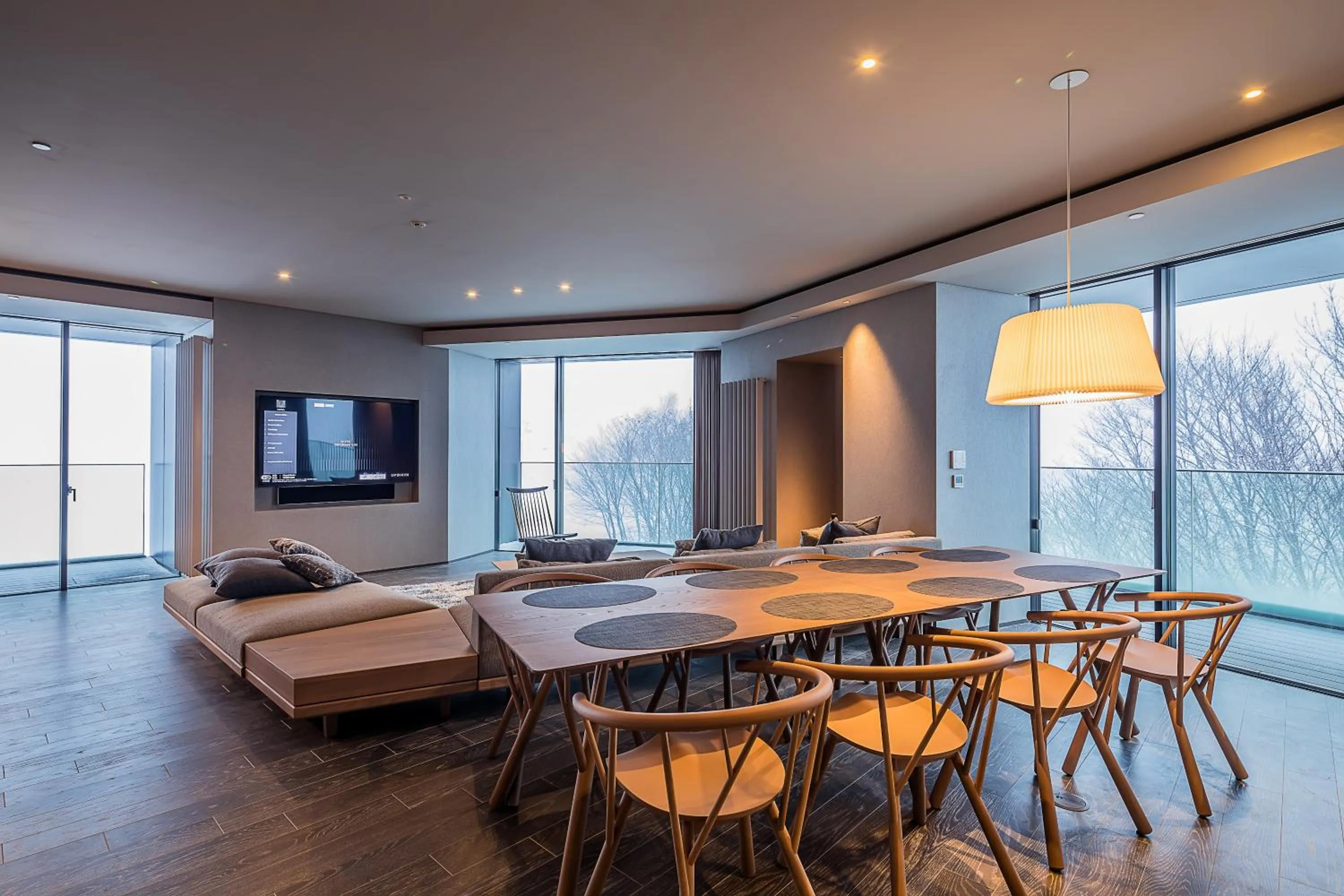 Living room in MUWA NISEKO