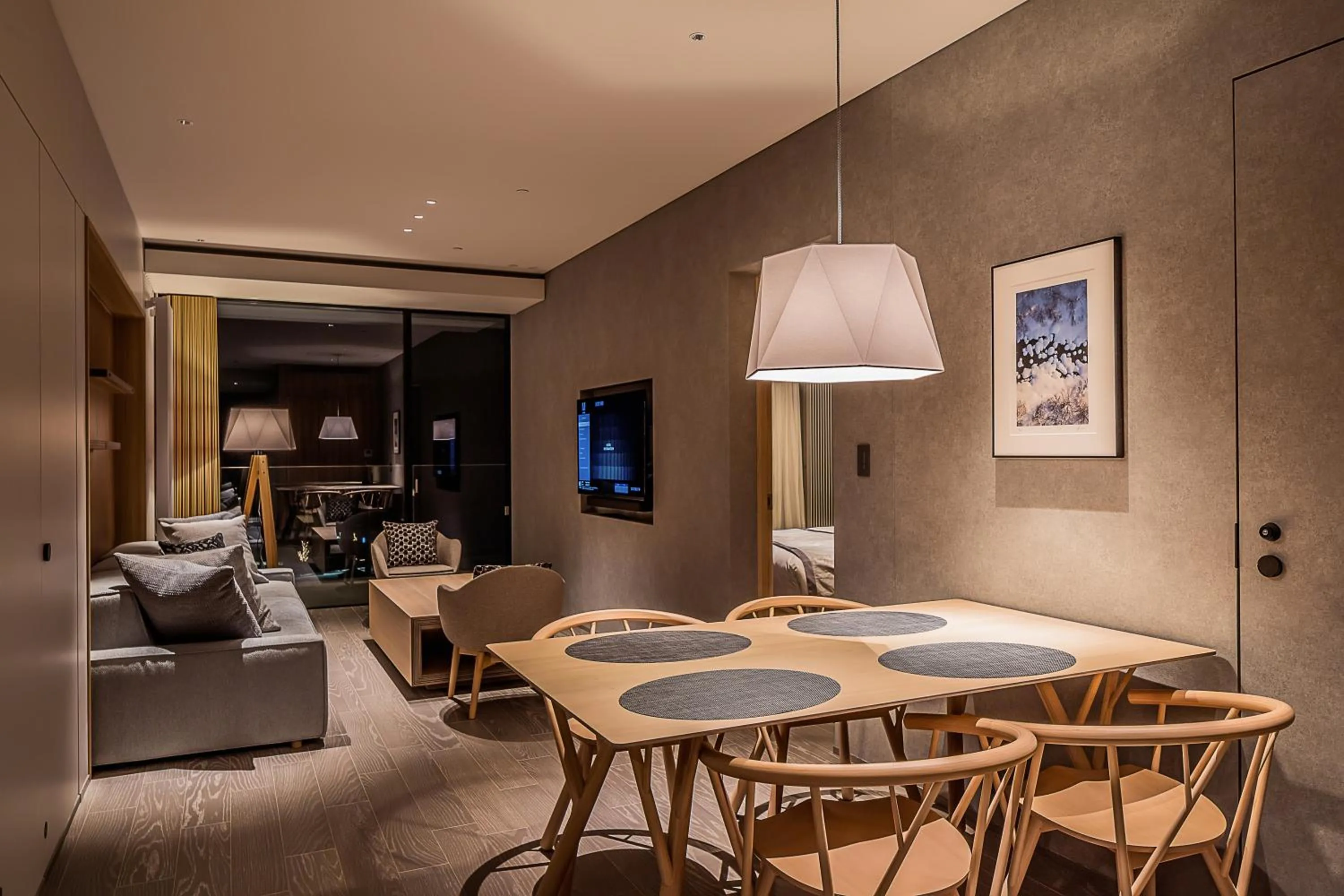 Living room in MUWA NISEKO