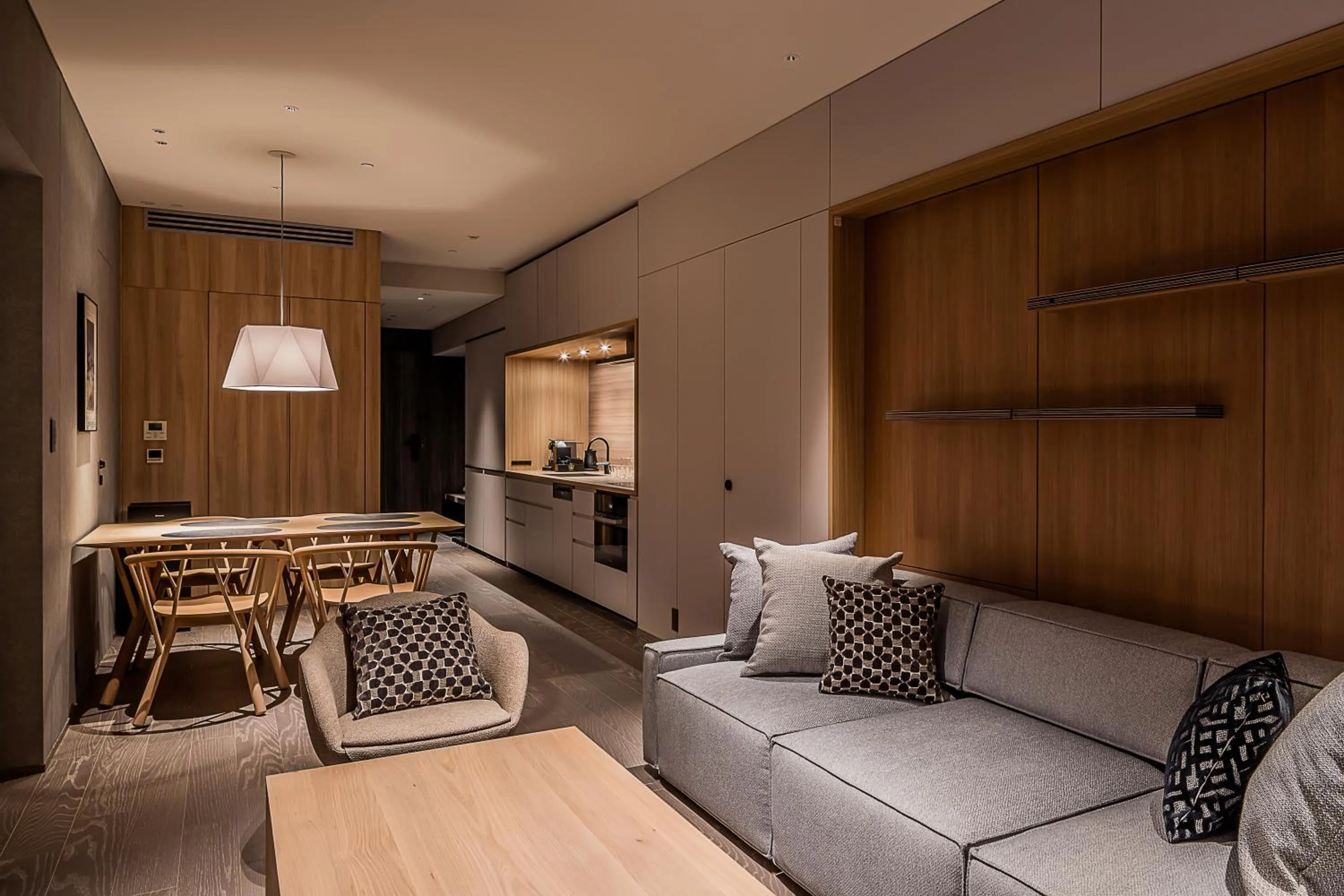 Living room in MUWA NISEKO