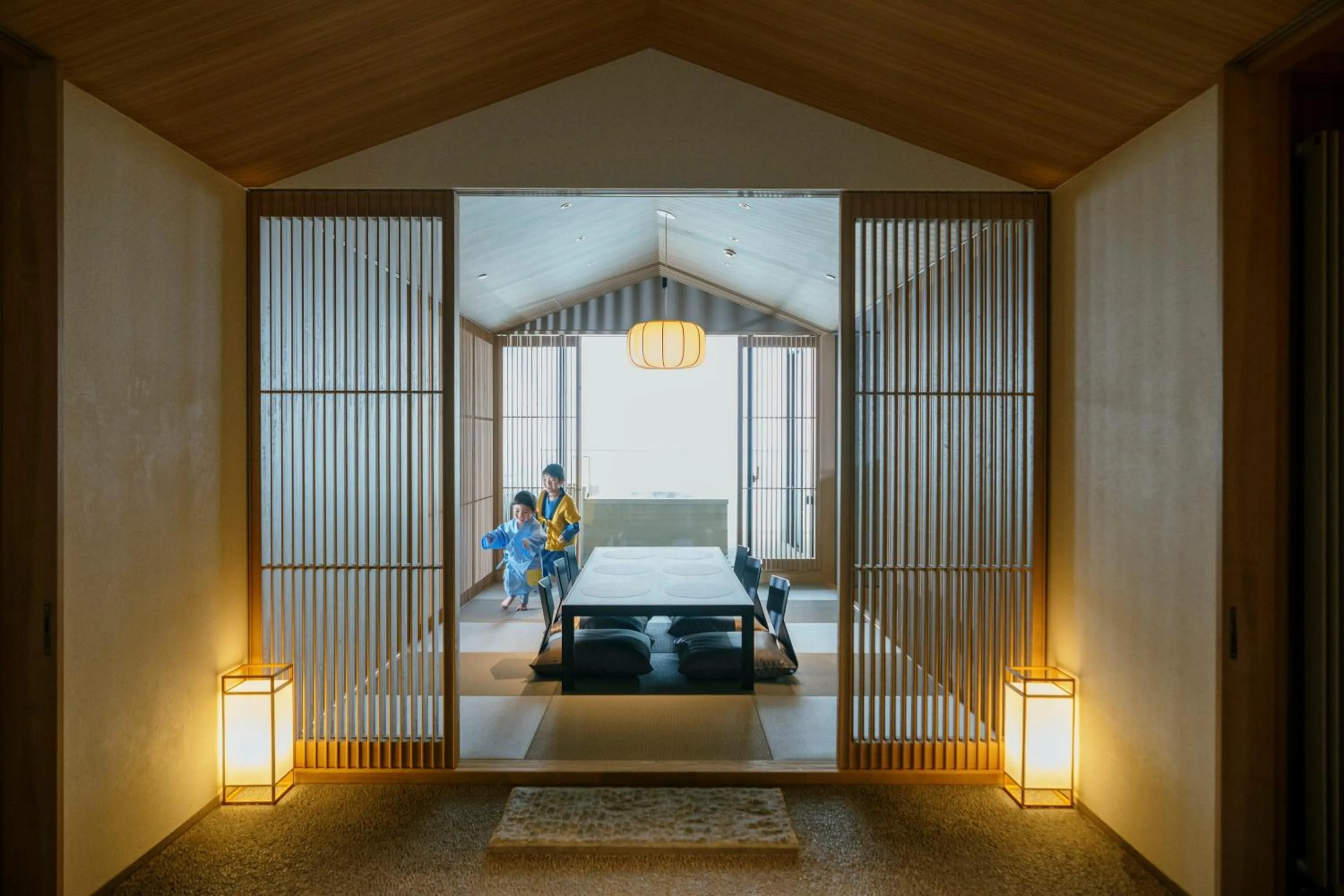 Seating area in MUWA NISEKO