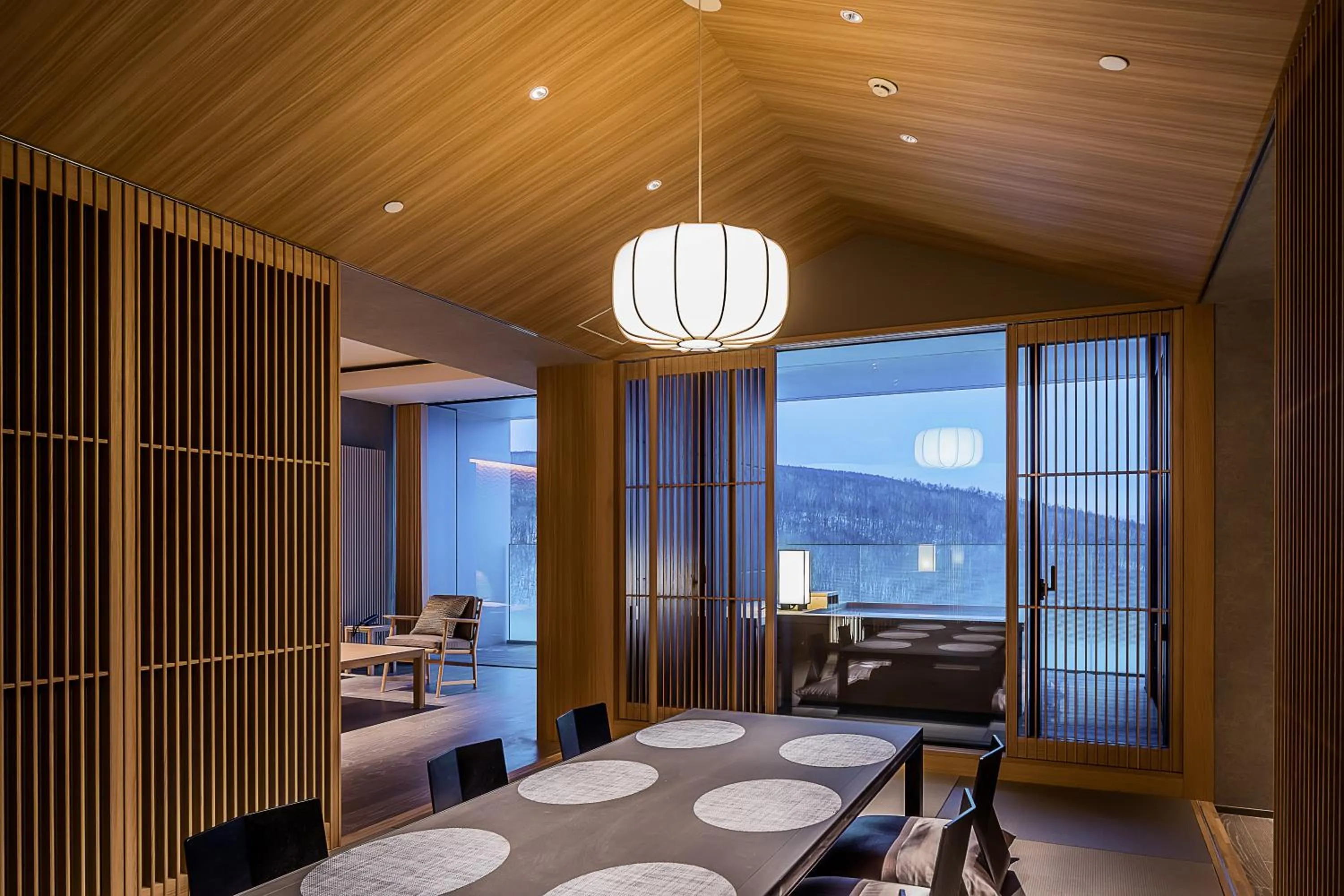 Living room, Bed in MUWA NISEKO