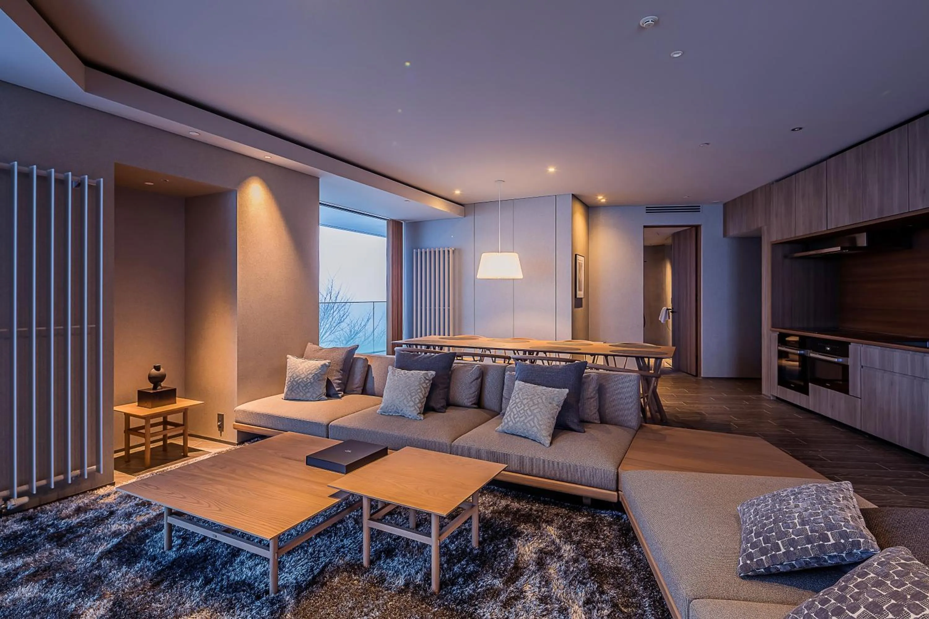 Living room in MUWA NISEKO