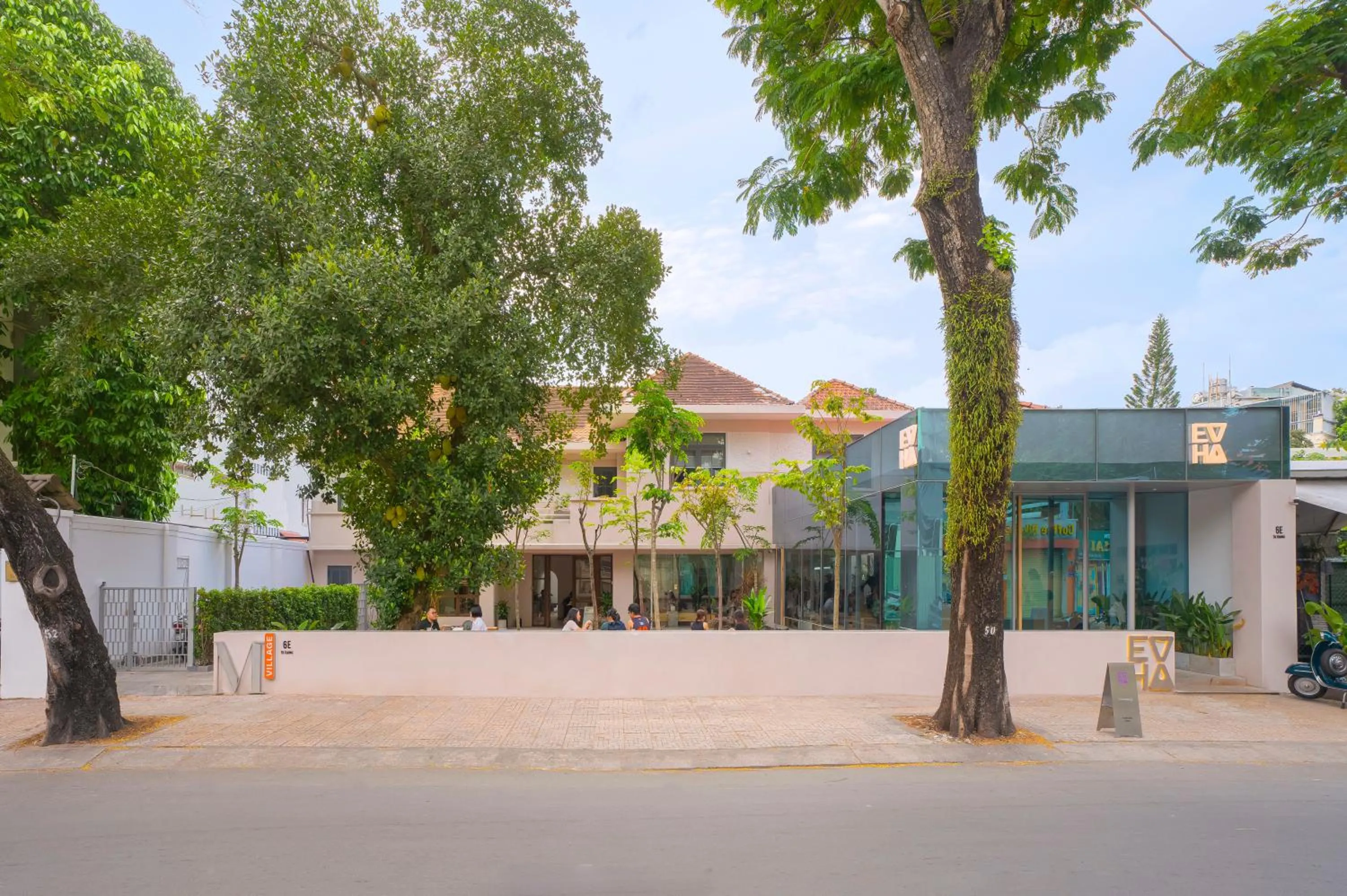 Property building in M Village Living Tú Xương