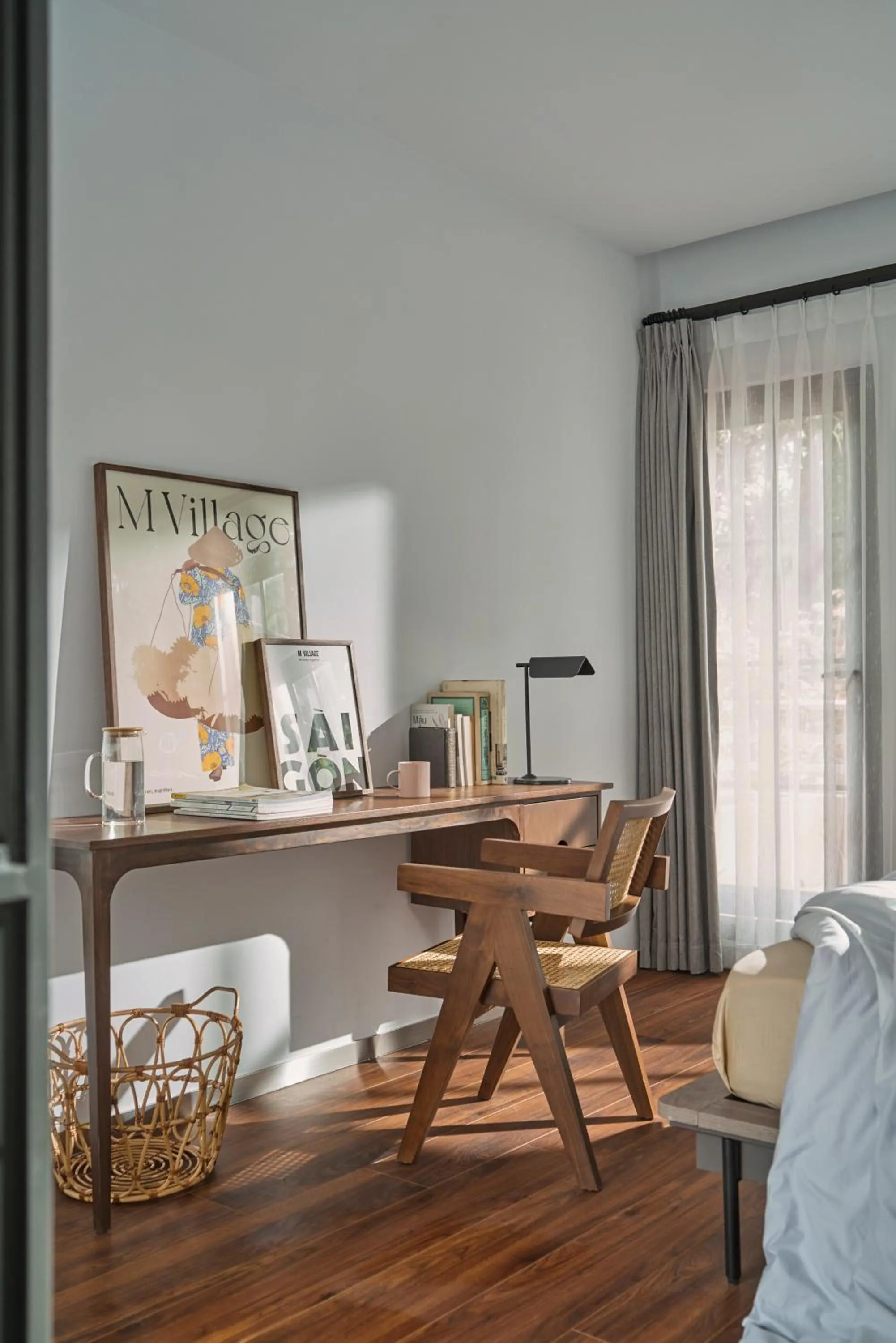 Seating area in M Village Living Tú Xương