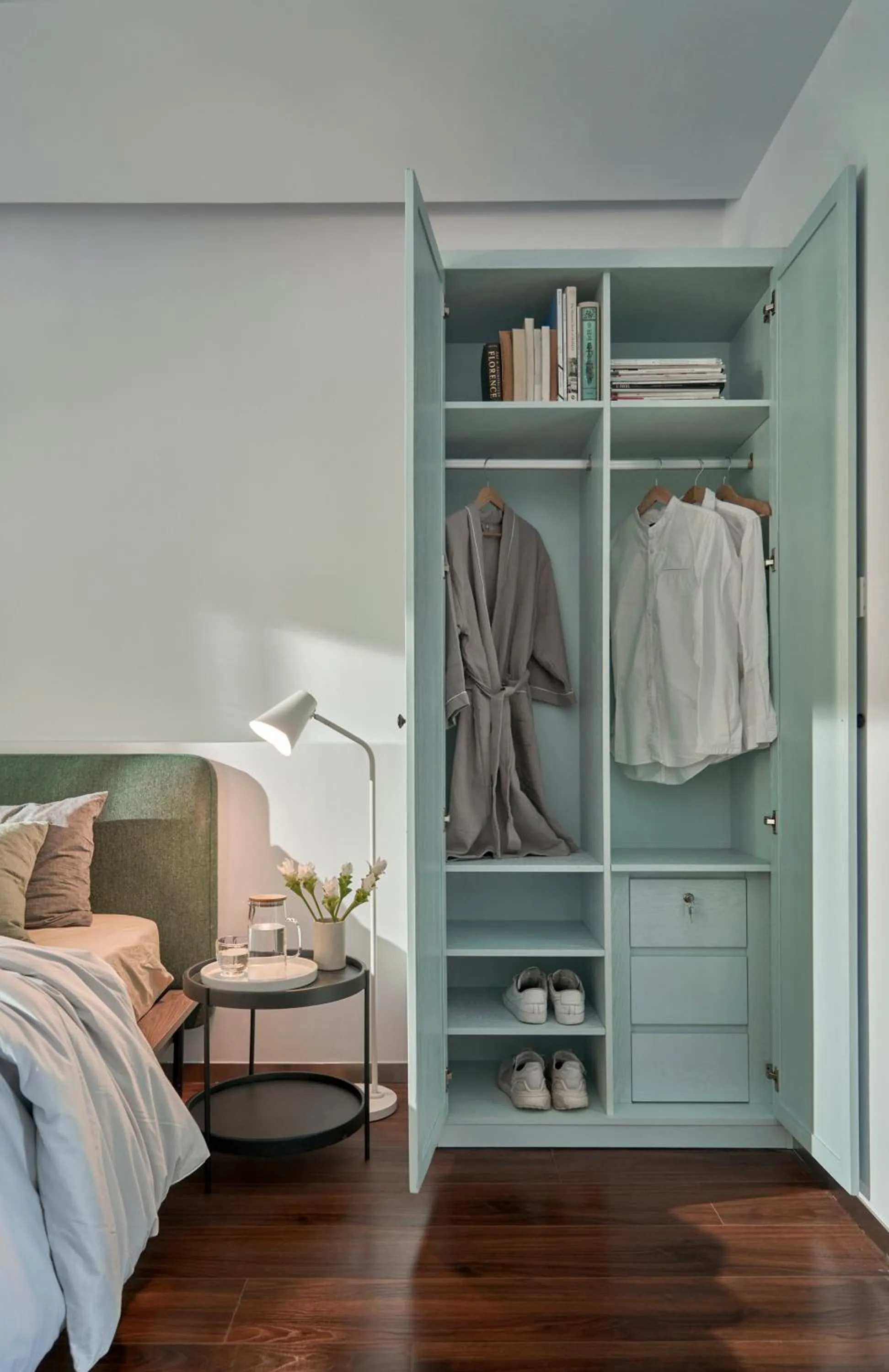 wardrobe, Bed in M Village Living Tú Xương