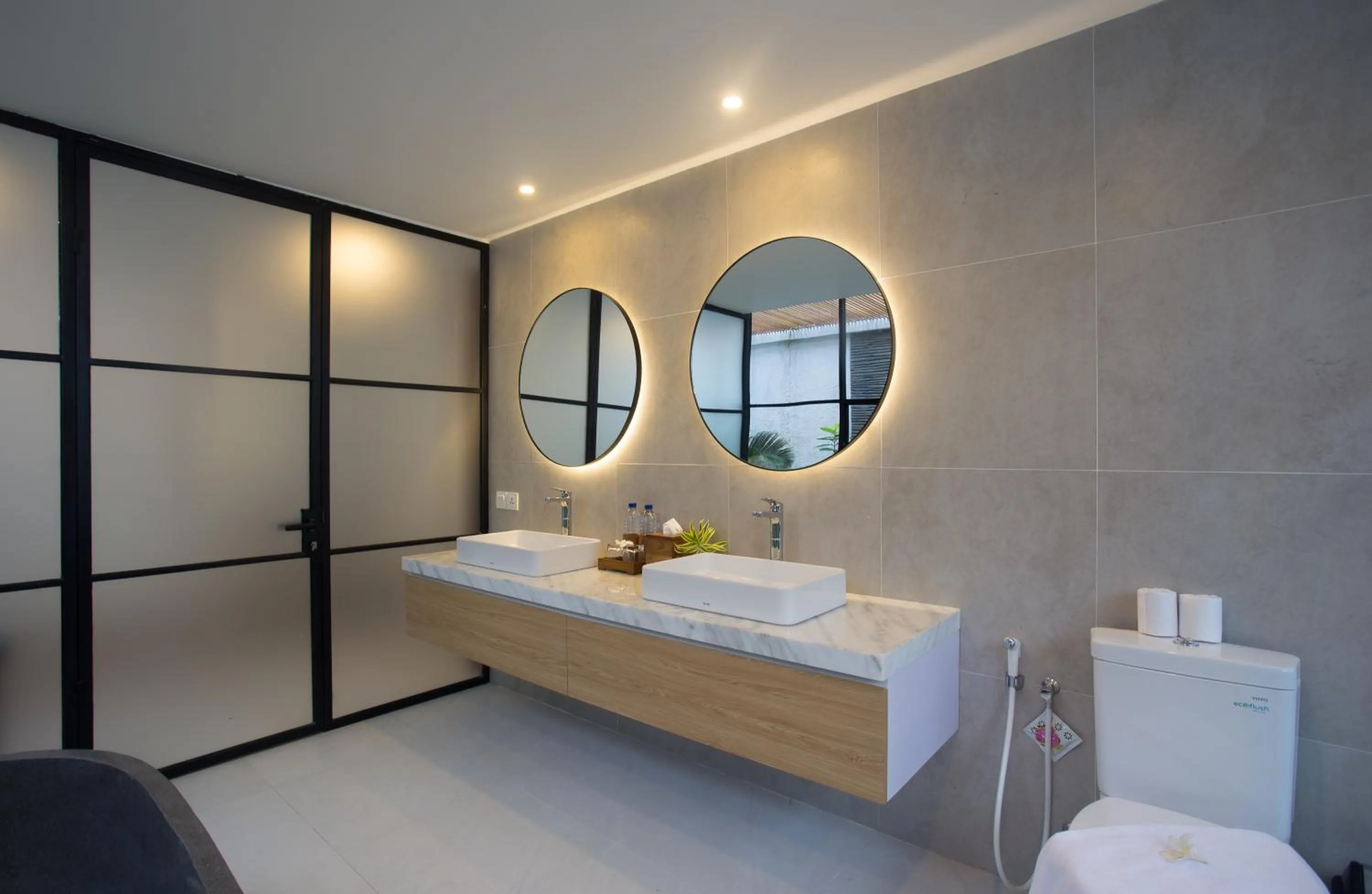 Bathroom in The Kon's Villa Bali Seminyak