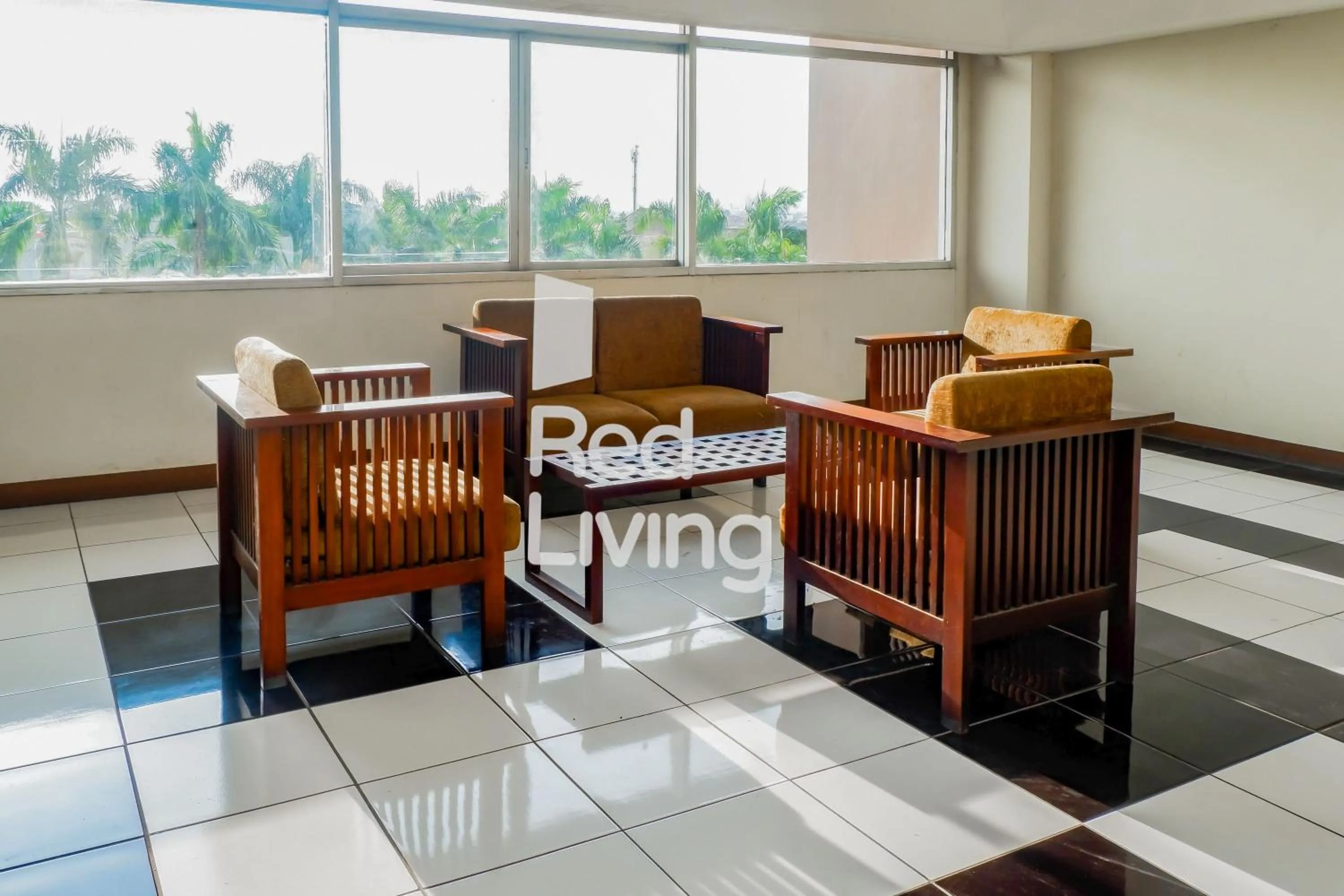 Living room in Redliving Apartemen Emerald Tower - Bion Apartel 2 Tower South