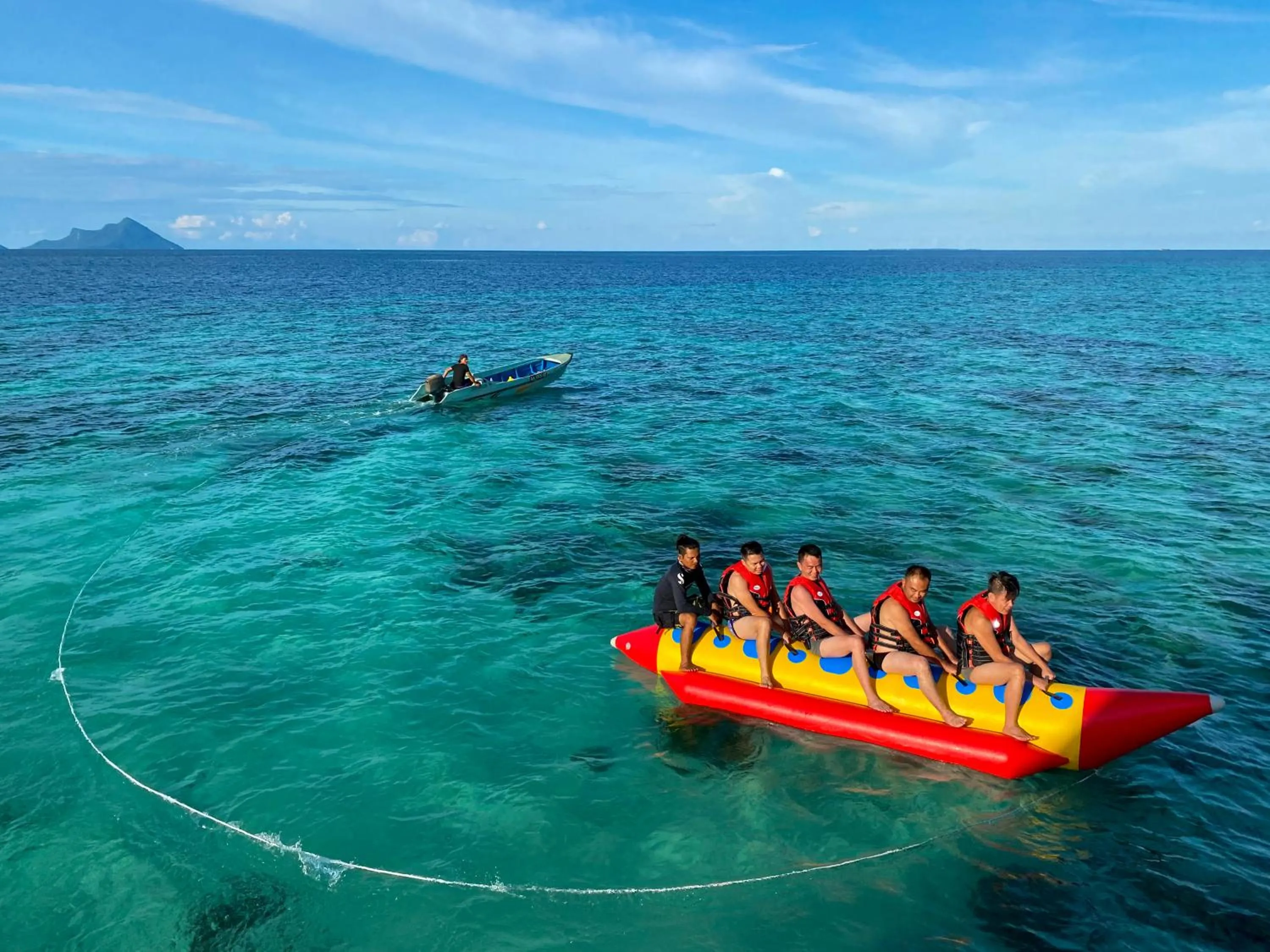 People in Pavalintang Resort