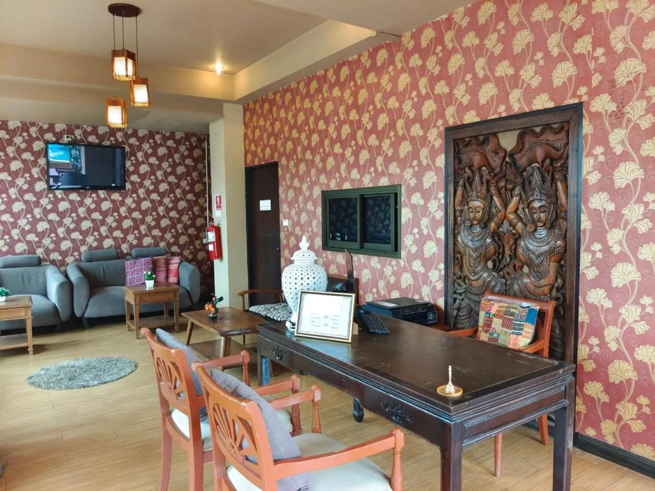 Lobby or reception in Wualai Boutique by Lanna Oriental