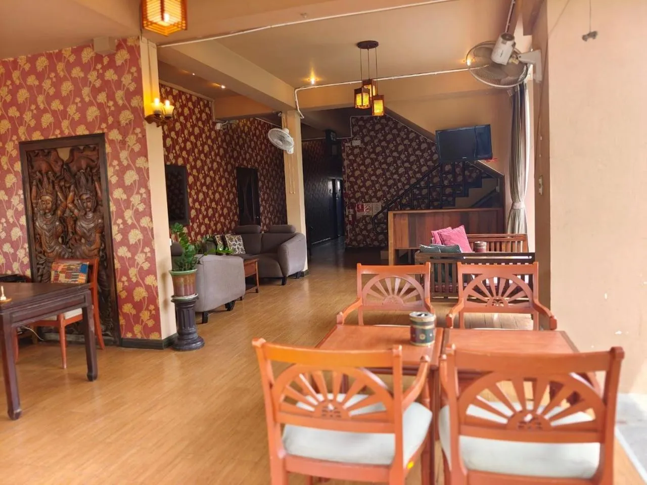 Communal lounge/ TV room in Wualai Boutique by Lanna Oriental