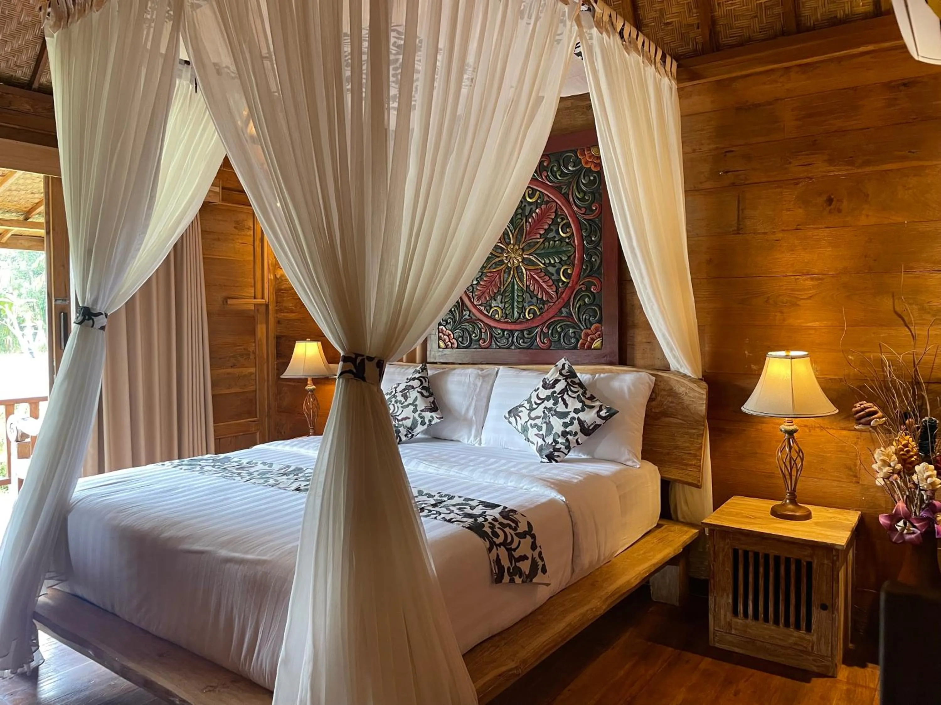 Bed in Sirya Farm House