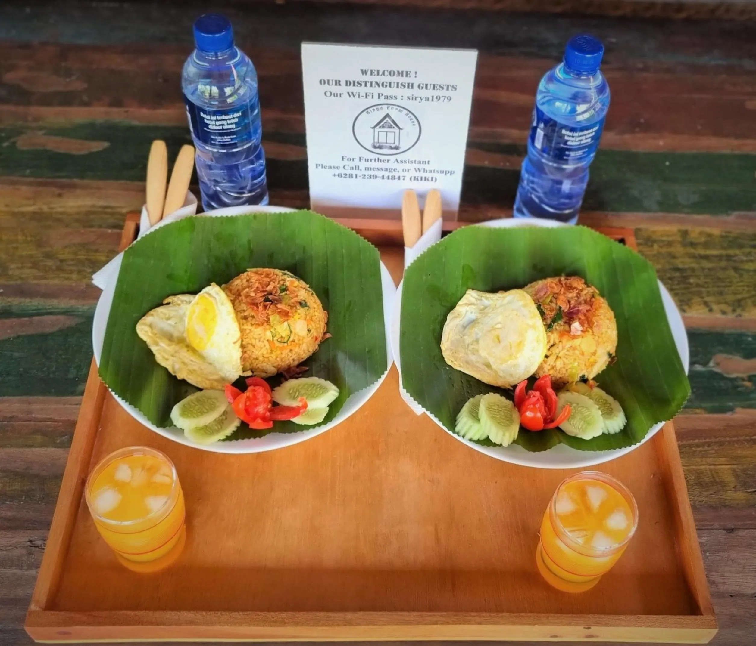 Breakfast in Sirya Farm House