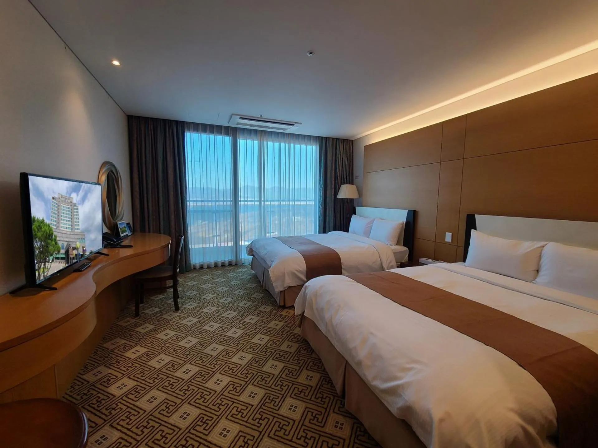 Bed in Sun Valley Hotel