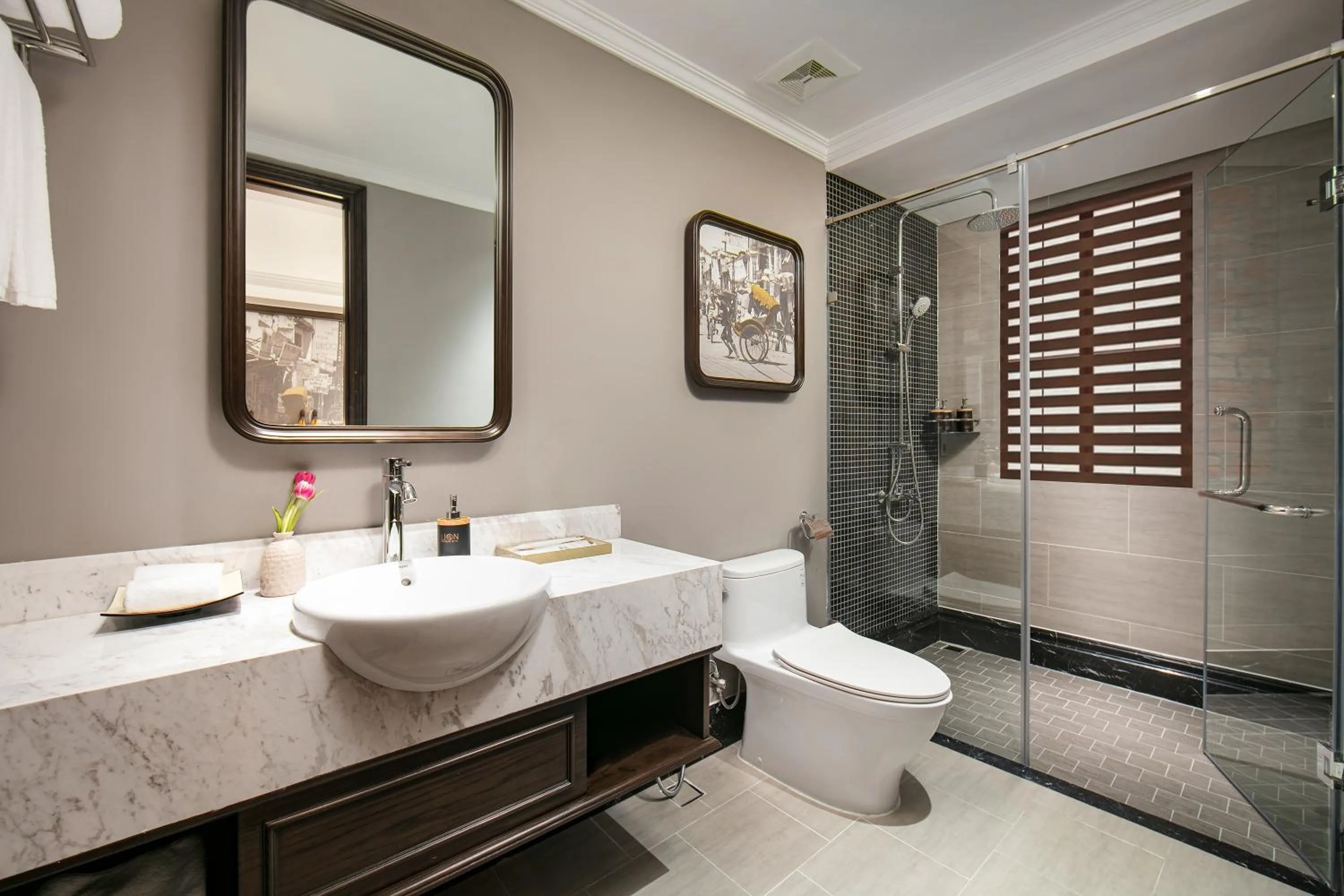 Shower in Hanoi Lion Boutique Hotel & Spa