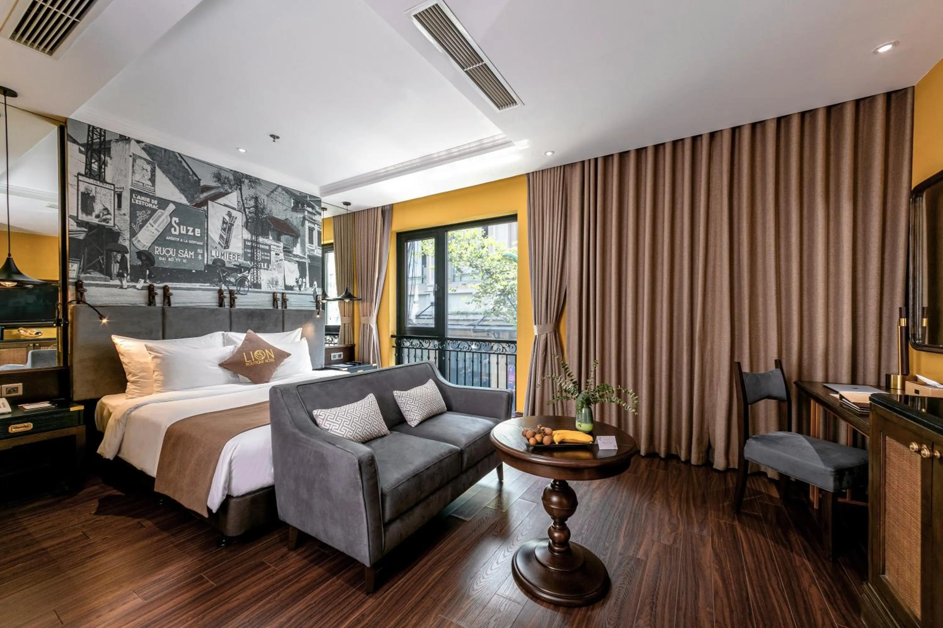 Bed in Hanoi Lion Boutique Hotel & Spa