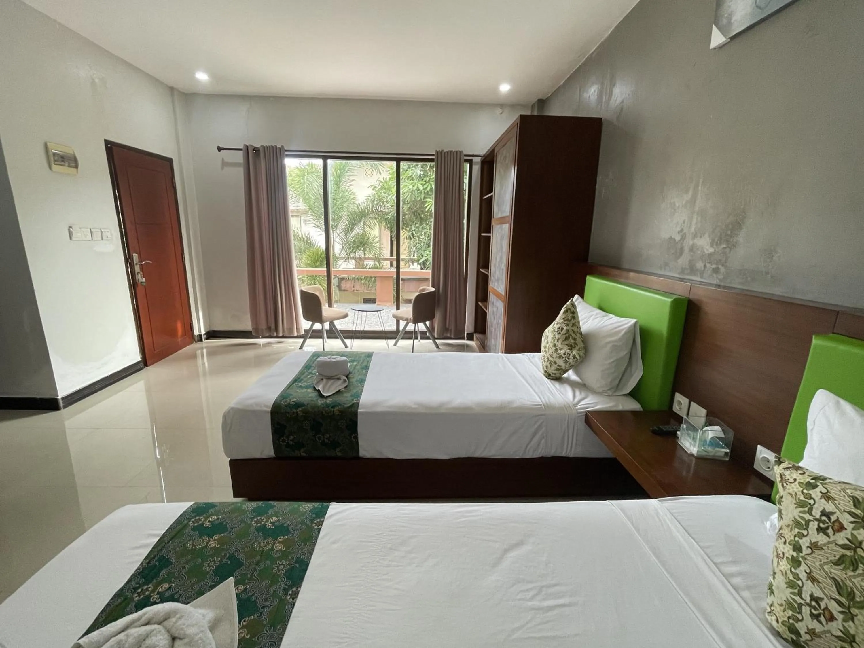 Bedroom, Bed in Melati Resort & Hotel Kuta Lombok