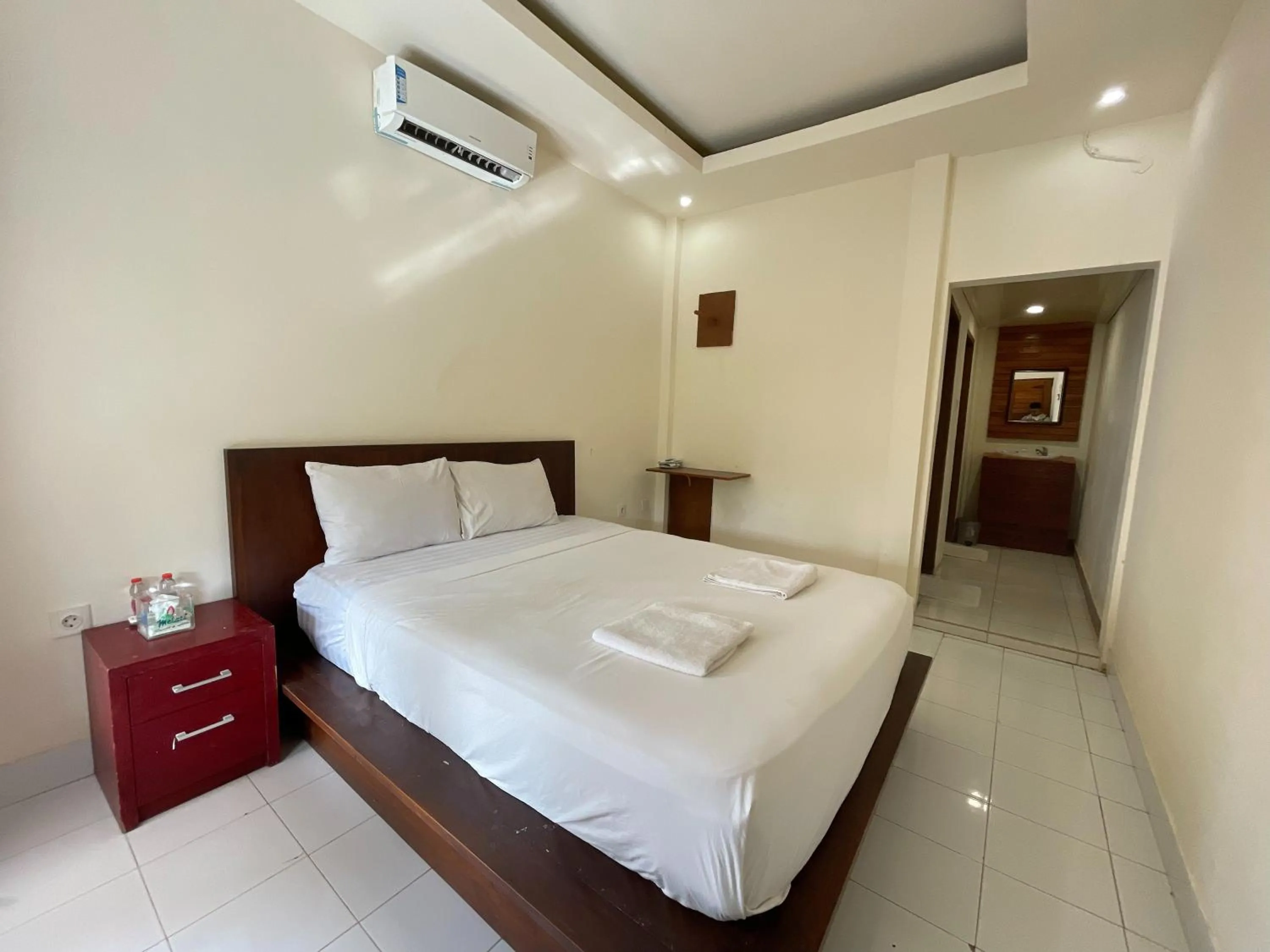 Bedroom, Bed in Melati Resort & Hotel Kuta Lombok