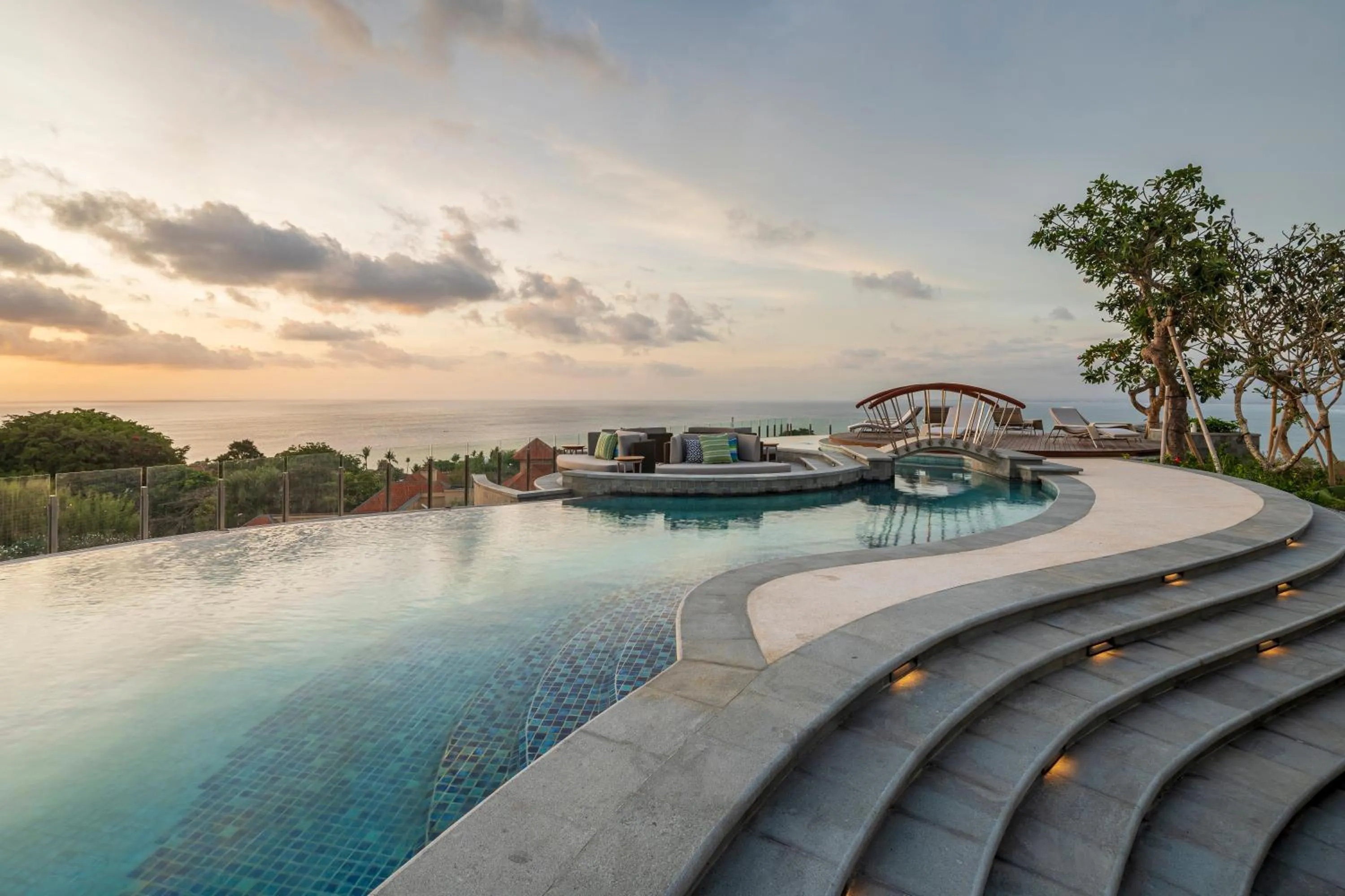 Swimming pool in AYANA Segara Bali