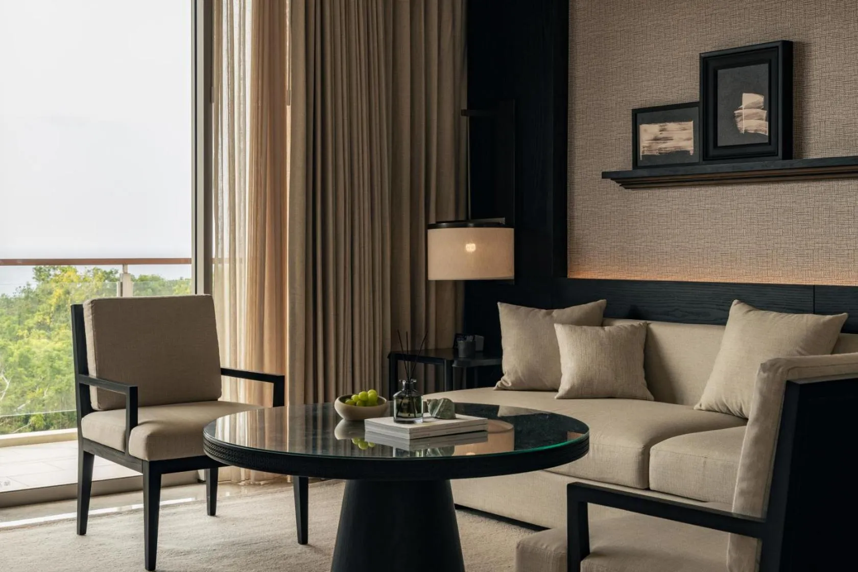 Living room in AYANA Segara Bali