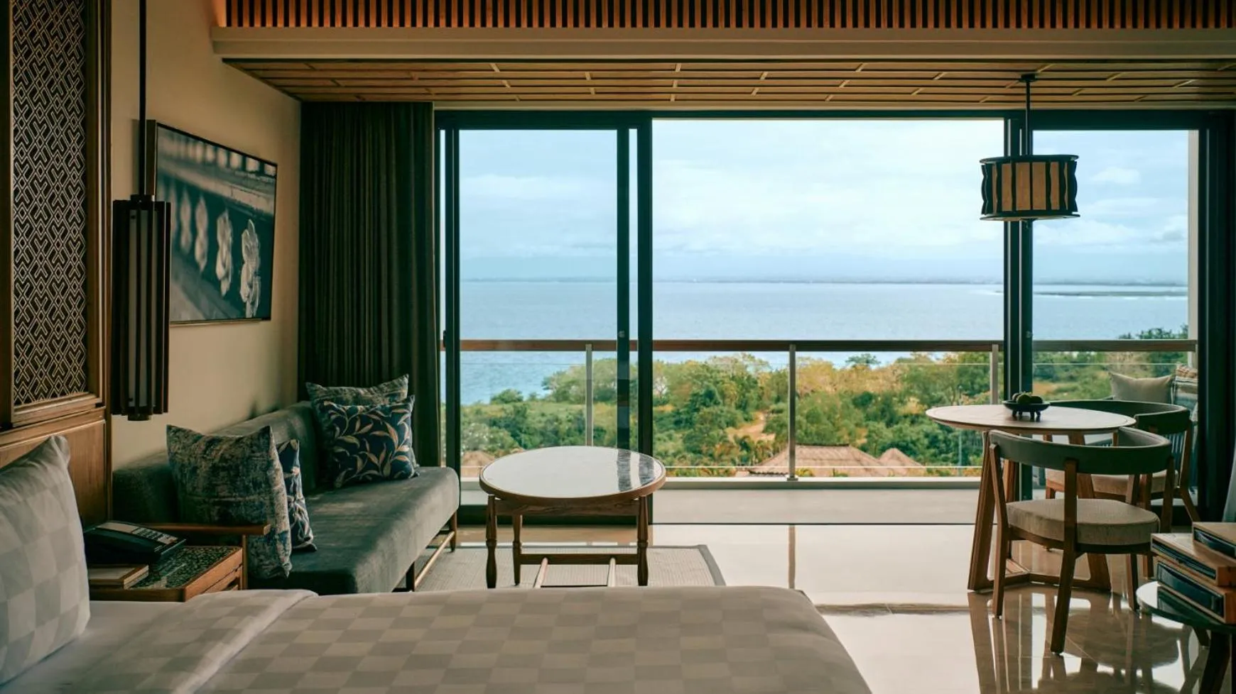 Seating area, Bed in AYANA Segara Bali