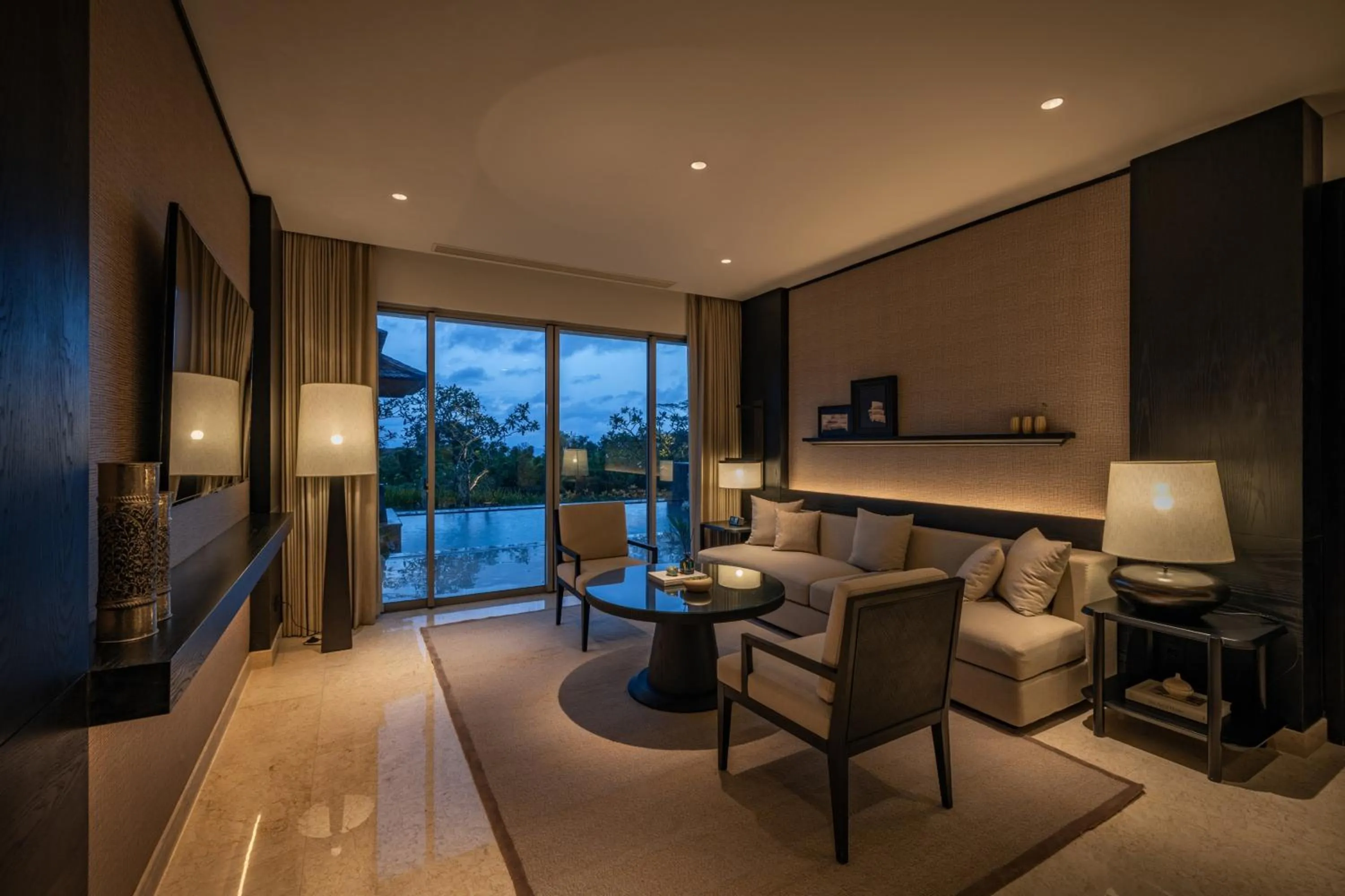 Living room in AYANA Segara Bali