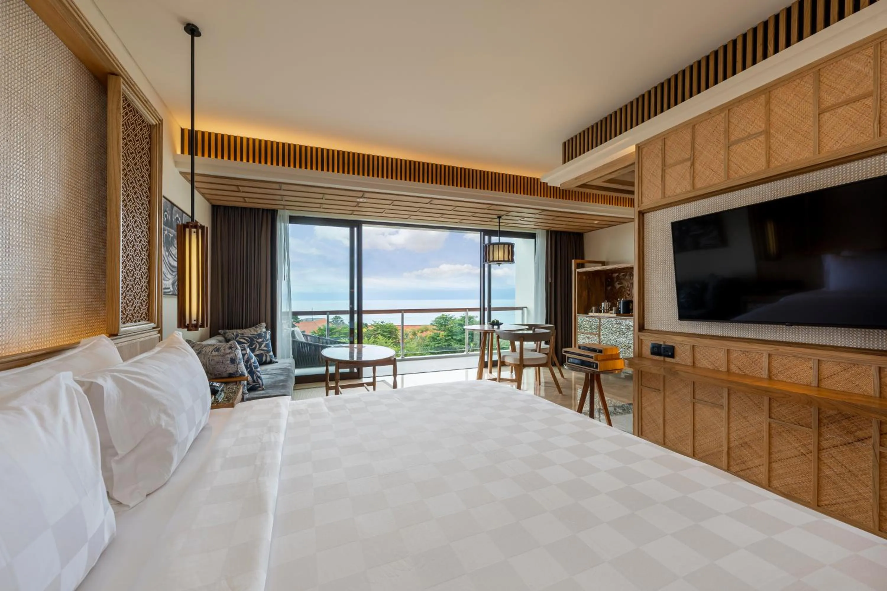 Bedroom, Bed in AYANA Segara Bali